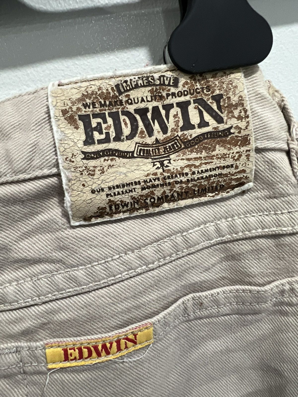 Edwin × Japanese Brand × Vintage Vintage Edwin Baggy Pants 34x32 Size US 34 / EU 50 - 7 Thumbnail