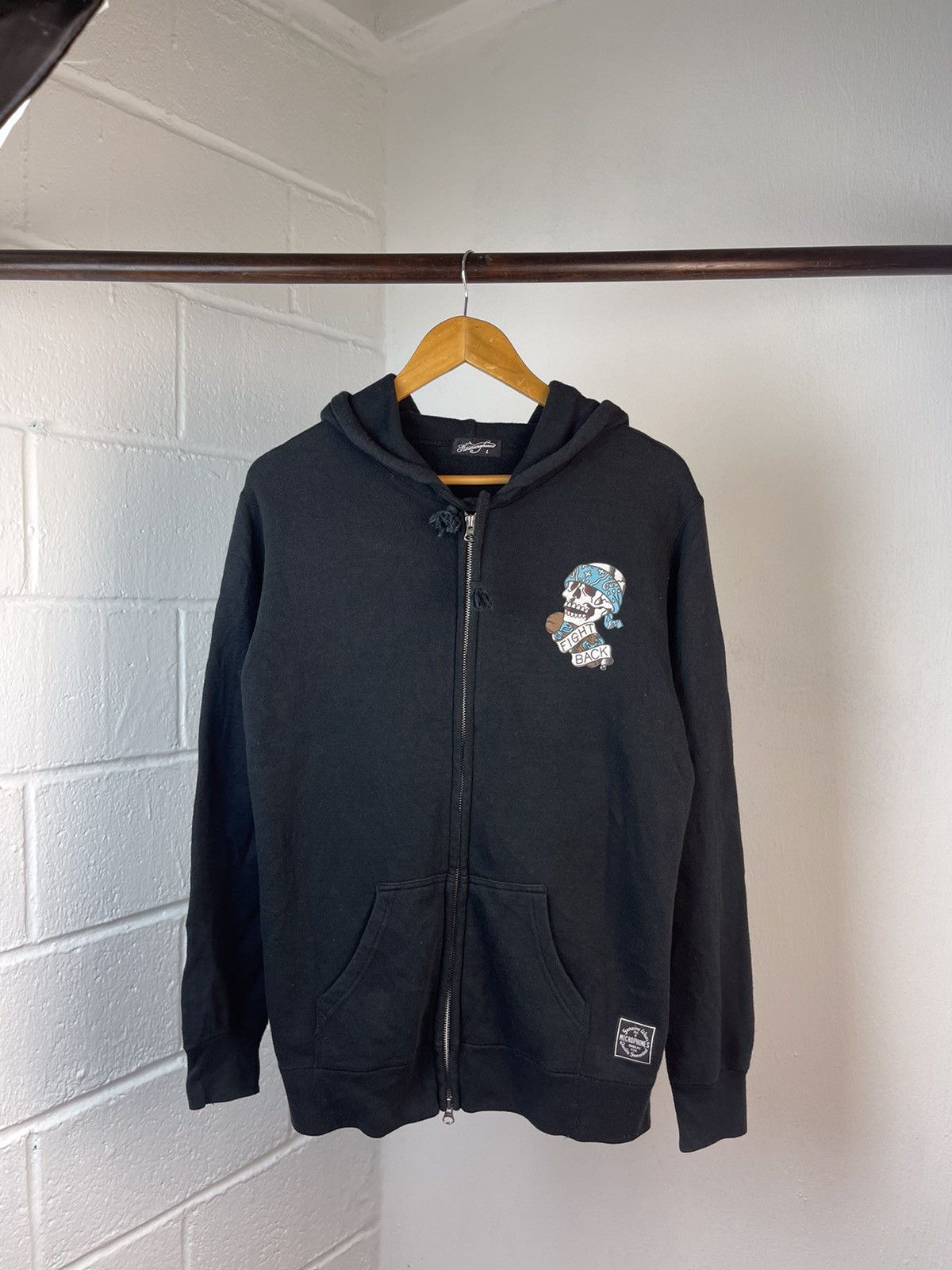 Hysteric Glamour Ninemicrophone Zip Gang Hoodie b3 Size US M / EU 48-50 / 2 - 3 Thumbnail