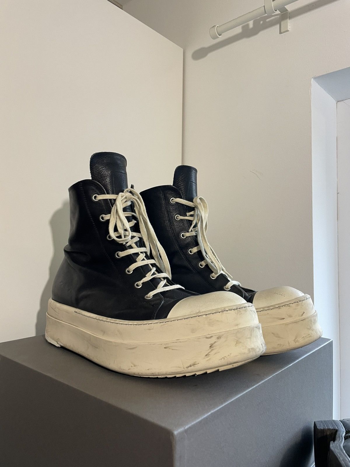 Rick Owens Mega bumper ramones Size US 14 / EU 47 - 2 Thumbnail