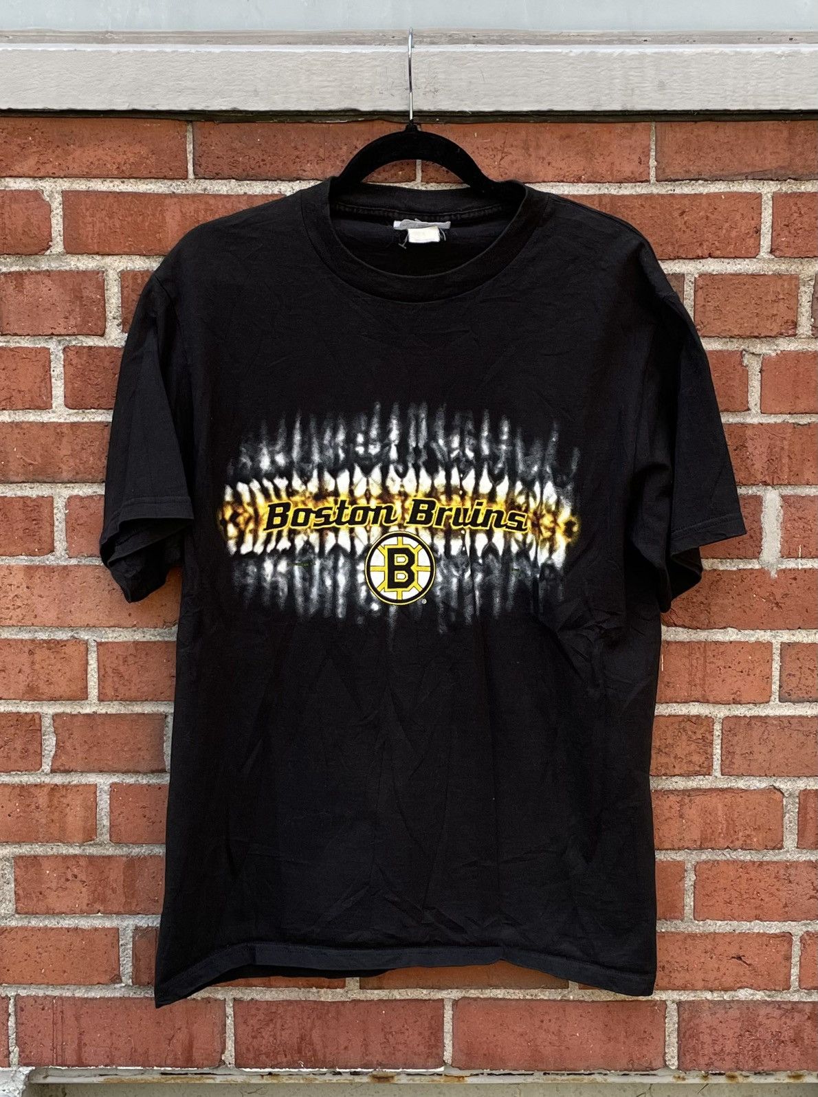 CSA Vintage 90s CSA NHL Boston Bruins tie Dye Graphic T Shirt Size US M / EU 48-50 / 2 - 1 Thumbnail