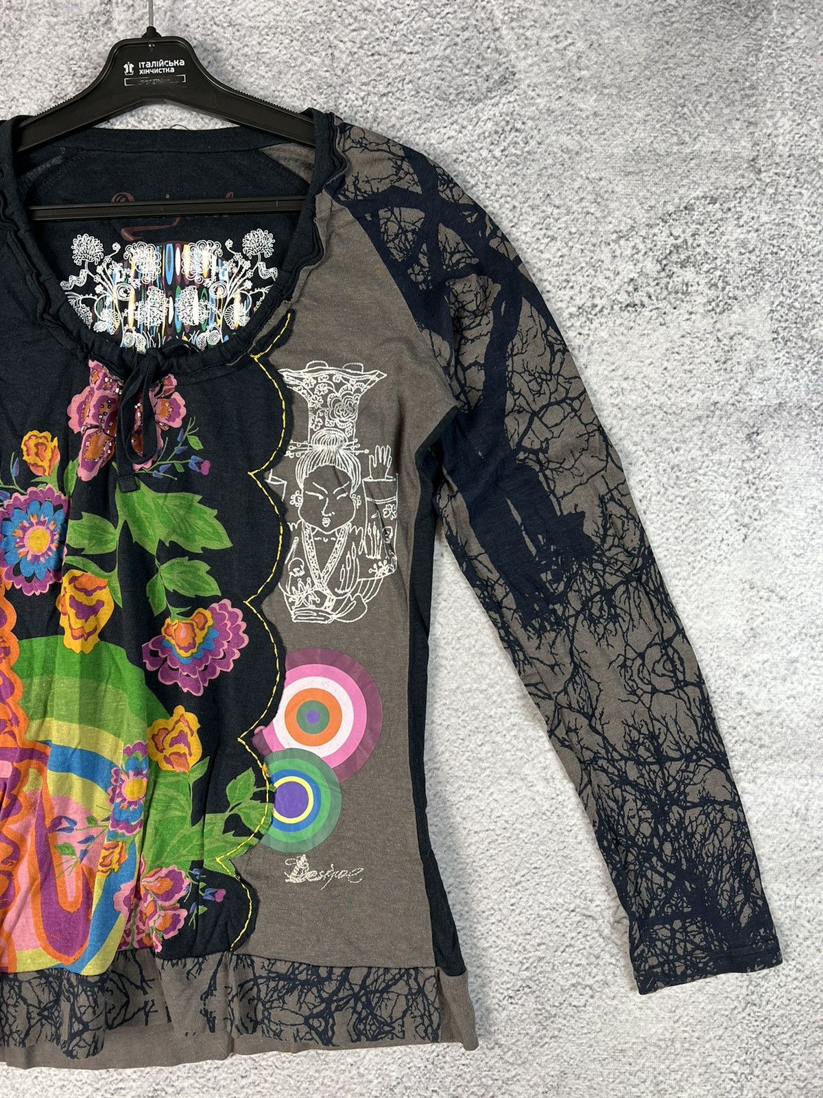 Desigual Desigual multicolour streetwear ladies blouse Size M / US 6-8 / IT 42-44 - 4 Thumbnail