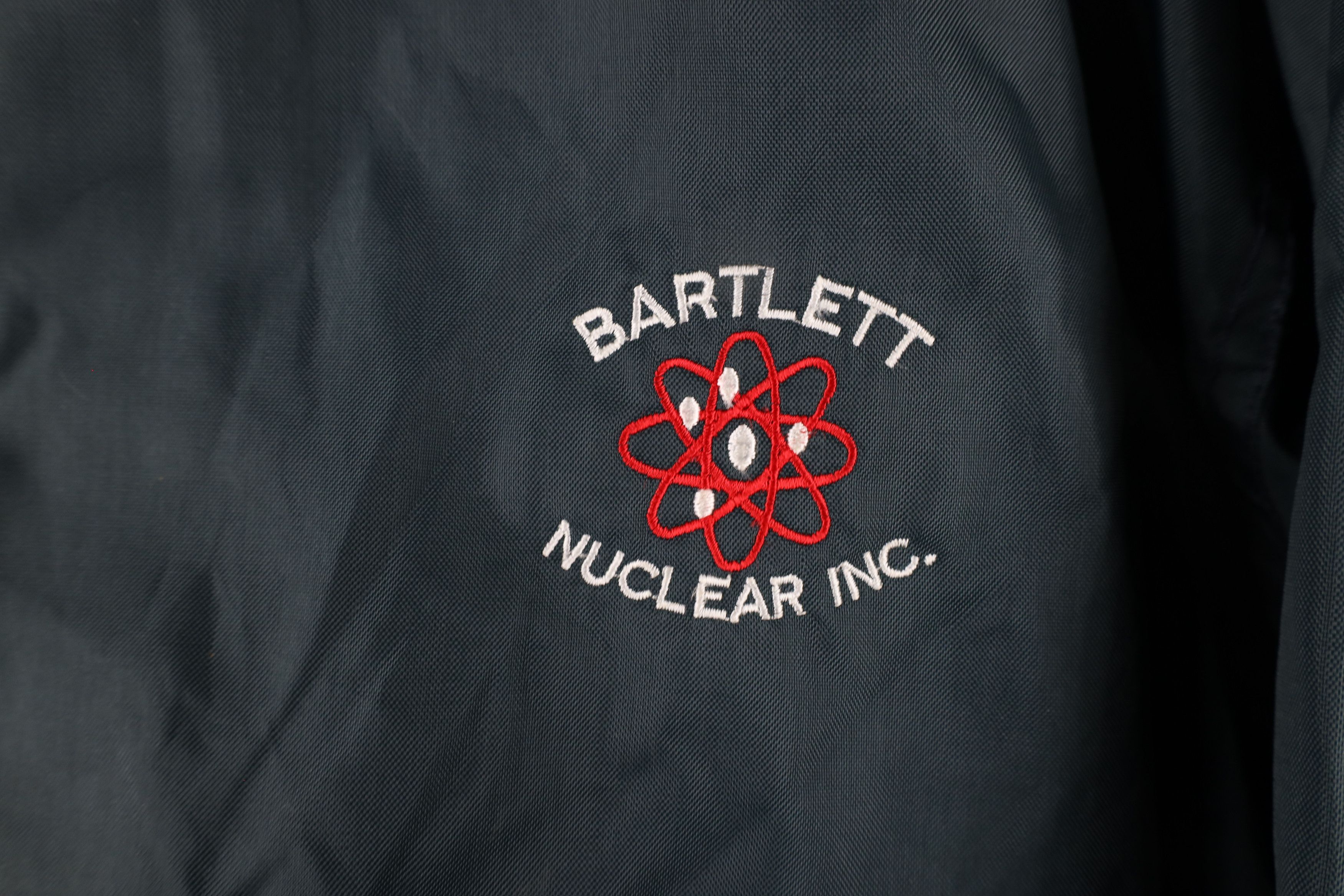 Vintage Vintage 80s 90s Bartlett Nuclear Satin Bomber Jacket USA Size US M / EU 48-50 / 2 - 4 Thumbnail