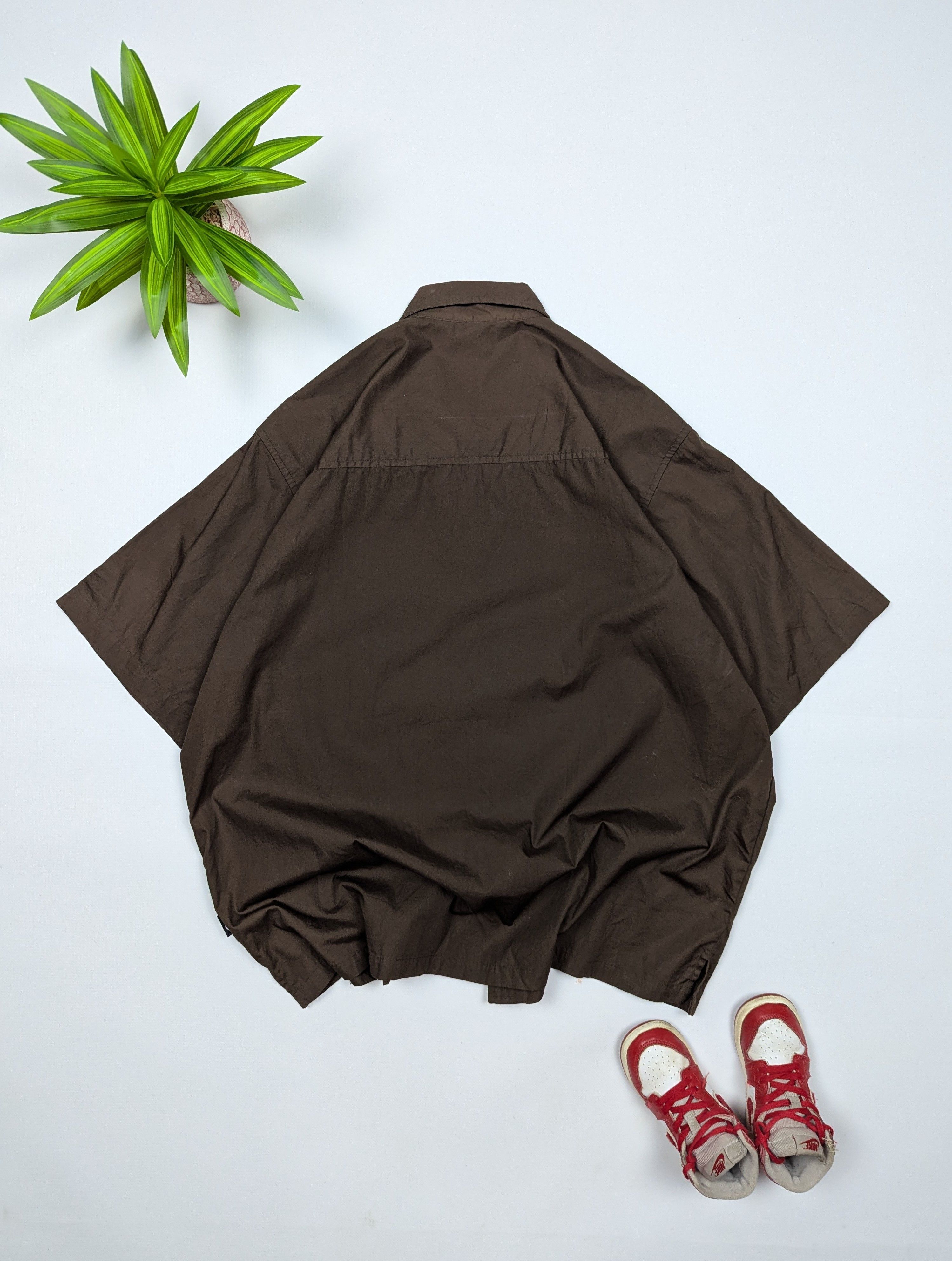 Quiksilver Y2K Quiksilver Brown Embroidered Shirt L Vintage Surf Skater Size US L / EU 52-54 / 3 - 8 Thumbnail
