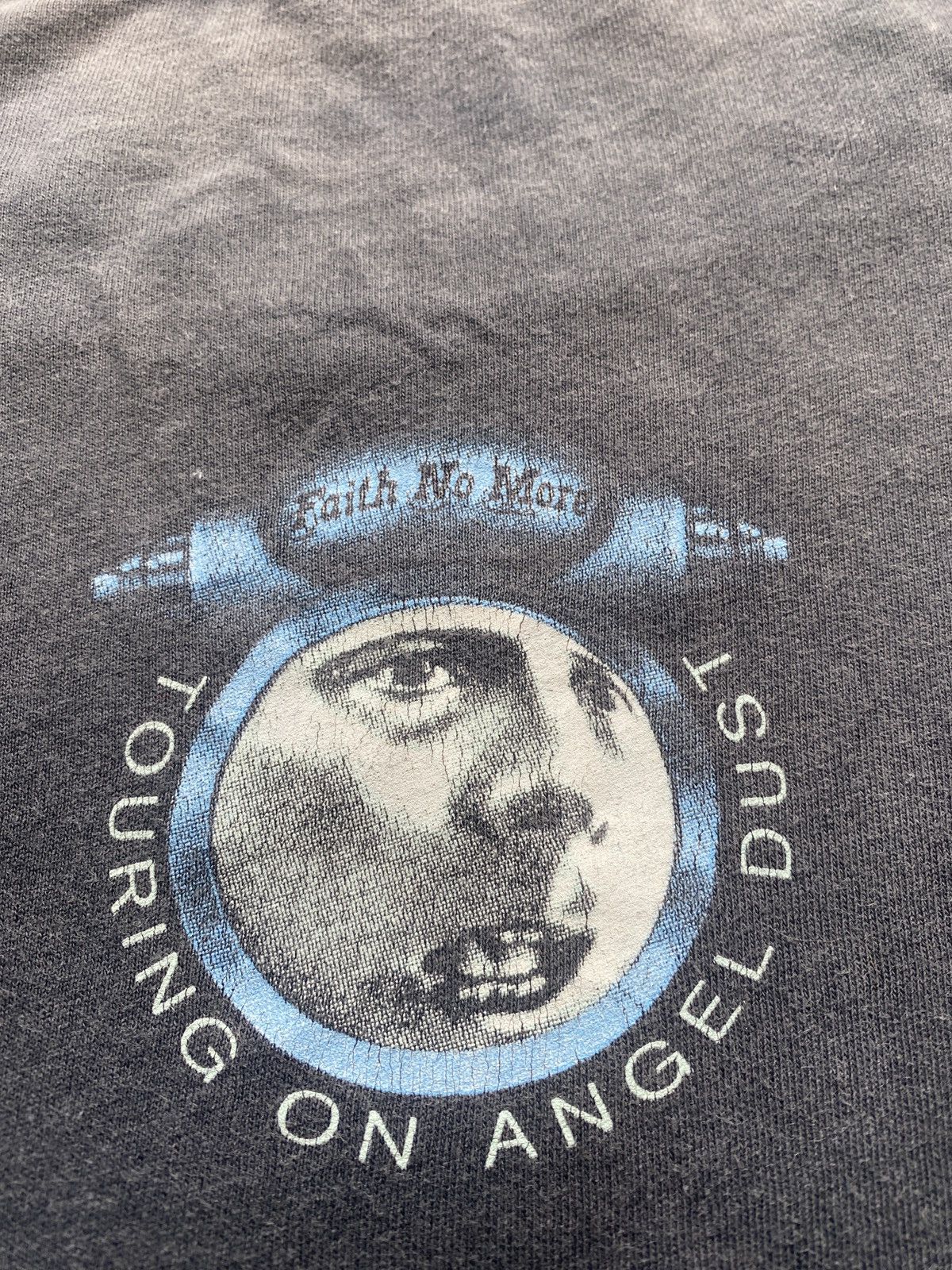 Band Tees Vintage Band Faith no More Touring On Angle Dust Brockum Tag Size US XL / EU 56 / 4 - 13 Thumbnail