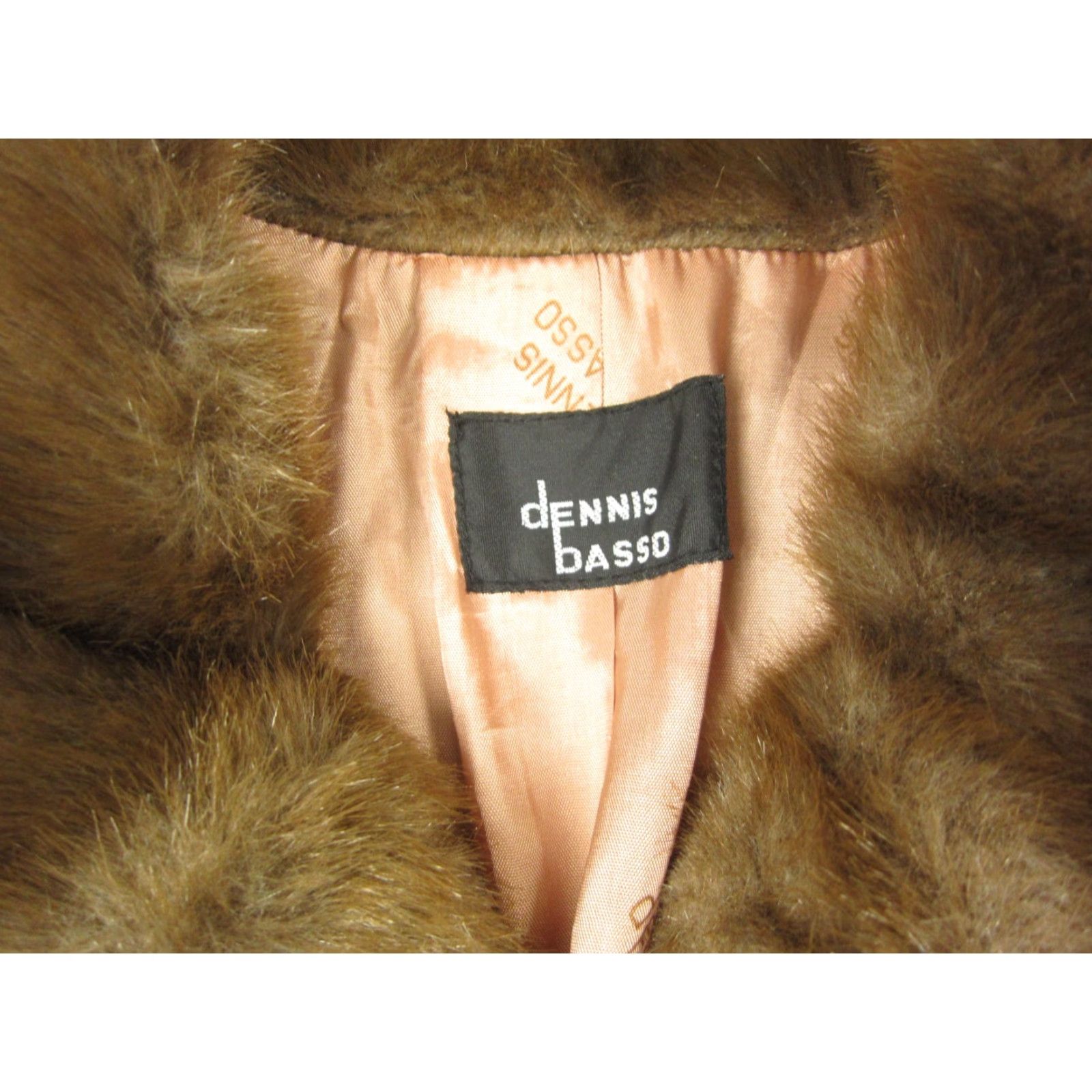 Vintage VINTAGE Dennis Basso Fur Coat Jacket Womens 1X Plus Brown Full Zip Winter 70s Size XL / US 12-14 / IT 48-50 - 7 Thumbnail