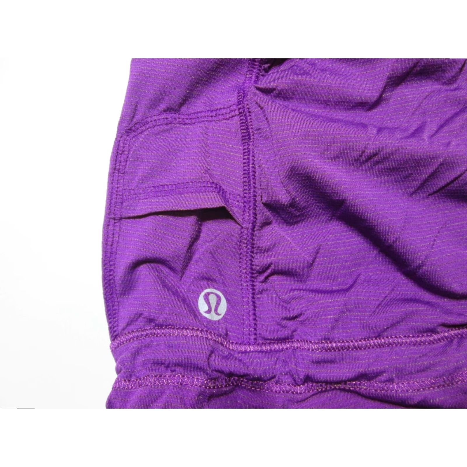 Lululemon Lululemon Womens Tank Purple Racerback Ruched Drawstring Activewear Size 4 Size S / US 4 / IT 40 - 5 Thumbnail