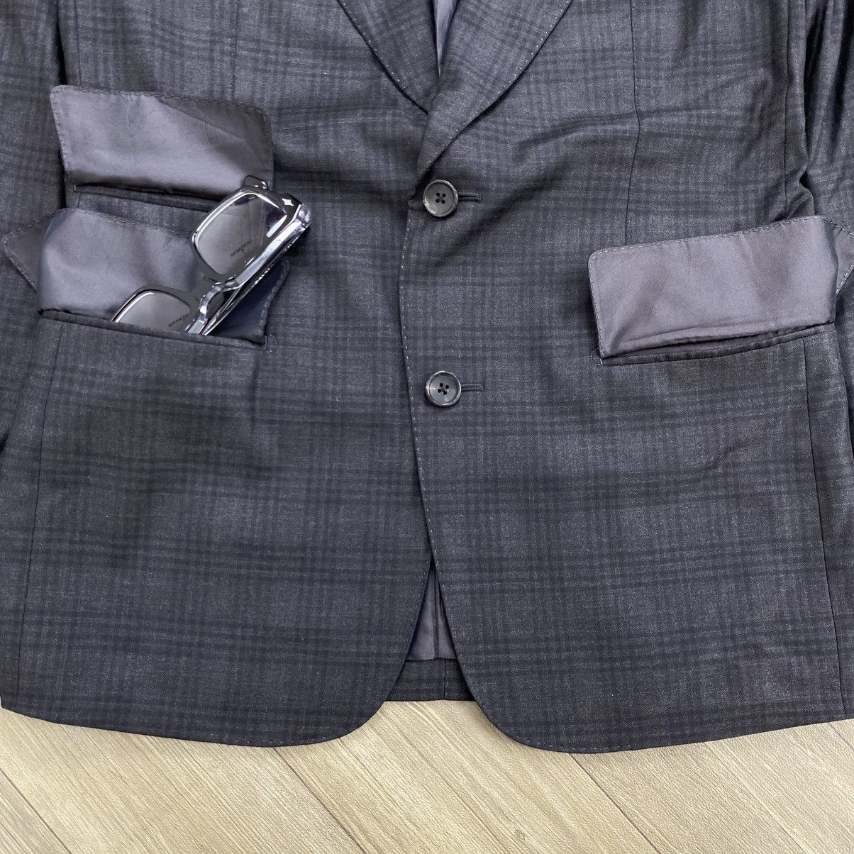 Tom Ford Vintage Tom Ford Shelton Plaid Patterned Wool Blazer Jacket Size 46R - 6 Thumbnail