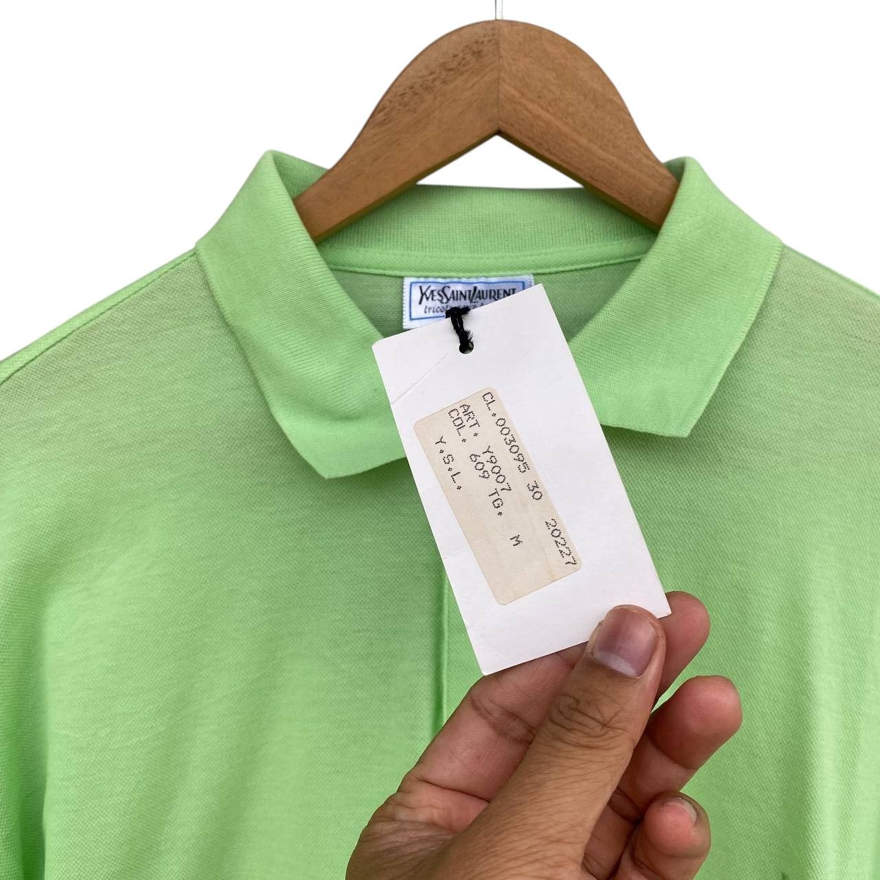 Yves Saint Laurent YSL YVES SAINT LAURENT VINTAGE POLO NWT MADE IN ITALY Size US M / EU 48-50 / 2 - 9 Thumbnail