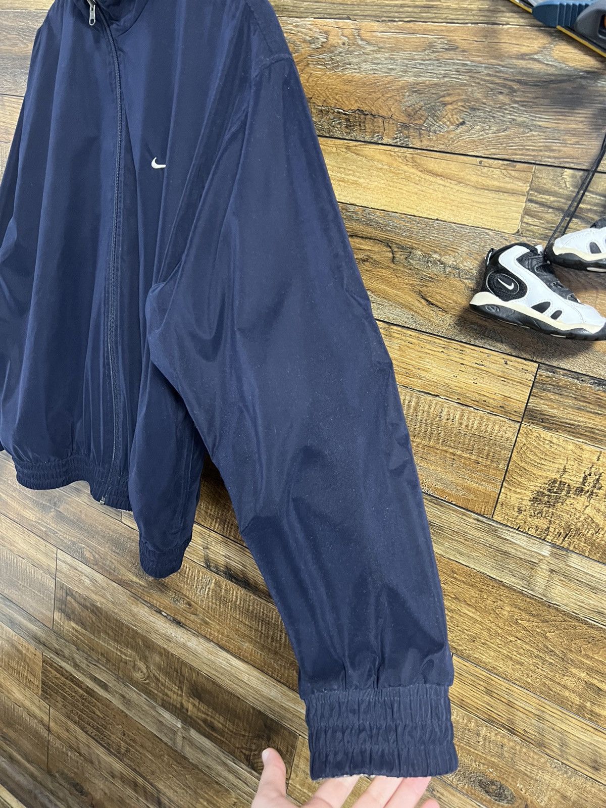 Nike NIKE GOLF Vintage Reversible Fleece/Nylon Jacket 90s 2 in 1 Size US L / EU 52-54 / 3 - 9 Thumbnail