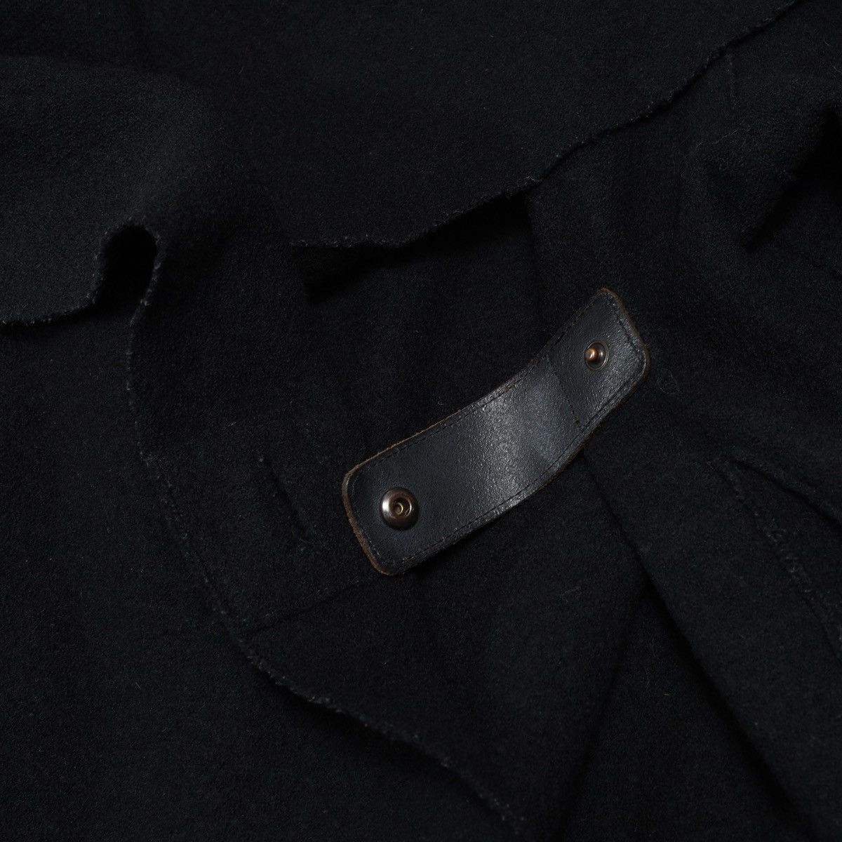 OSKA Oska Oversized Boiled Wool Coat Cape Black Size XL / US 12-14 / IT 48-50 - 5 Thumbnail