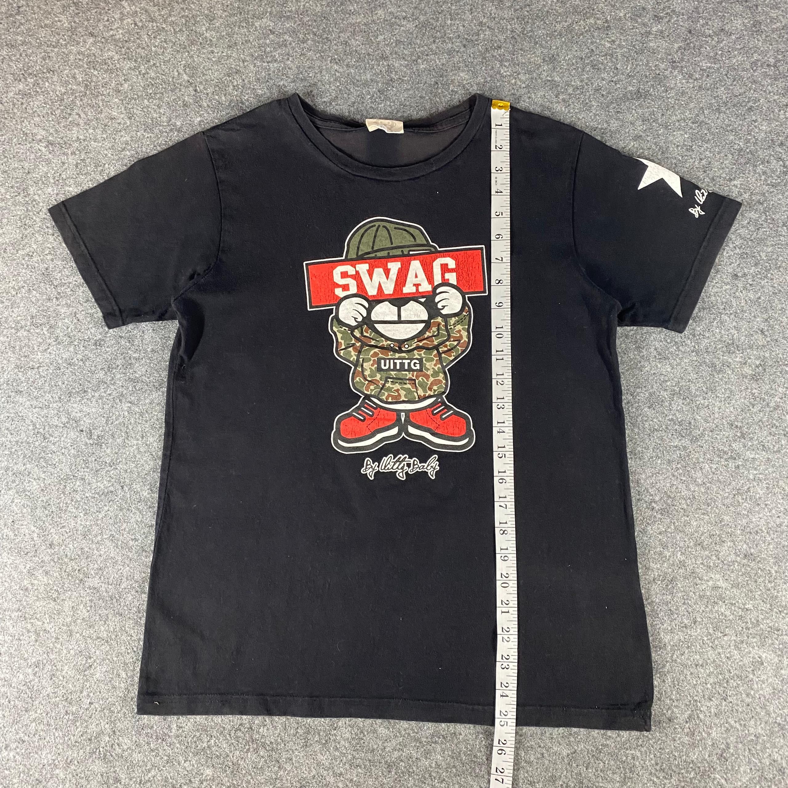 Vintage Vintage Uittg Baby Swag Streetwear Tshirt Size US S / EU 44-46 / 1 - 4 Thumbnail