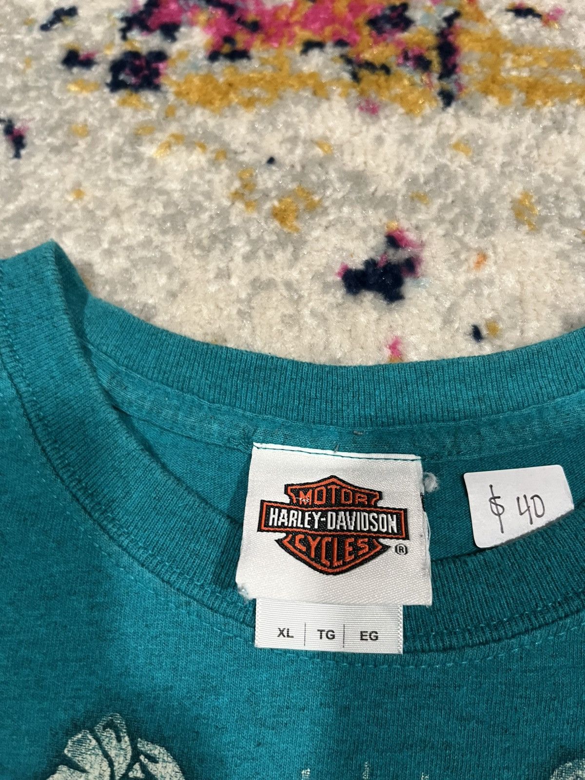 Harley Davidson Vintage Harley Davidson Shirt XL Size US XL / EU 56 / 4 - 5 Thumbnail