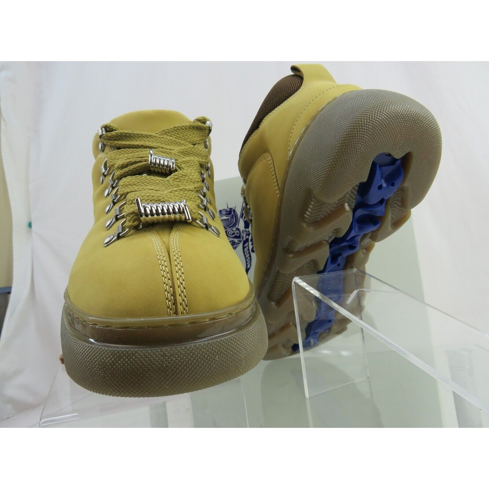 Burberry BURBERRY TREK BEIGE LEATHER LACE HIKING BOOTS US 8.5 41.5 IT Size US 8.5 / EU 41-42 - 14 Thumbnail