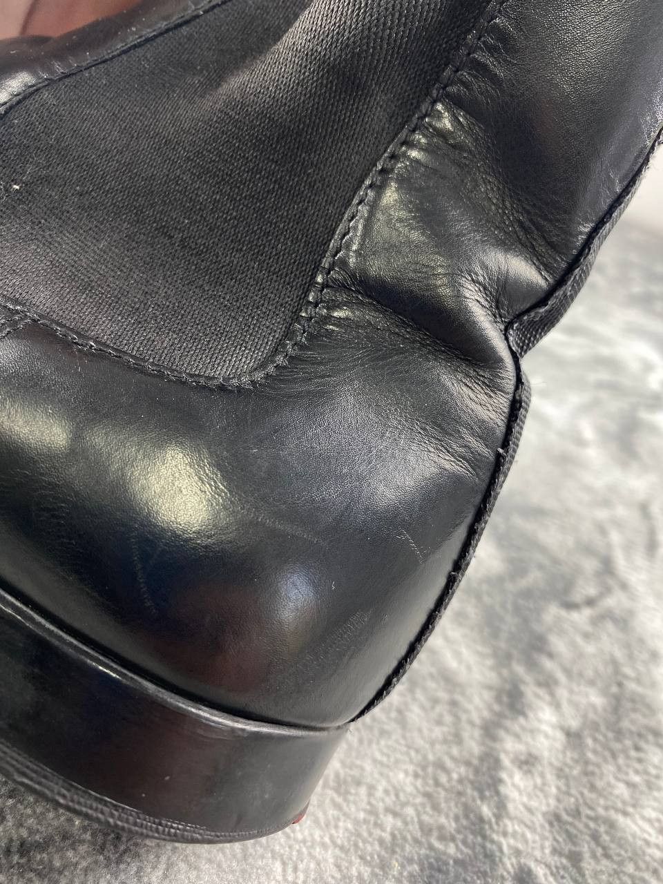 Prada Prada Sport Leather Chelsea Boots Men Size 6.5 Black Size US 7.5 / EU 40-41 - 18 Thumbnail