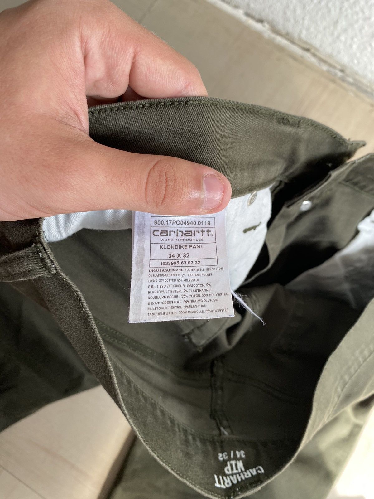 Carhartt × Carhartt Wip × Vintage Carhartt 34/32 Size US 34 / EU 50 - 3 Thumbnail