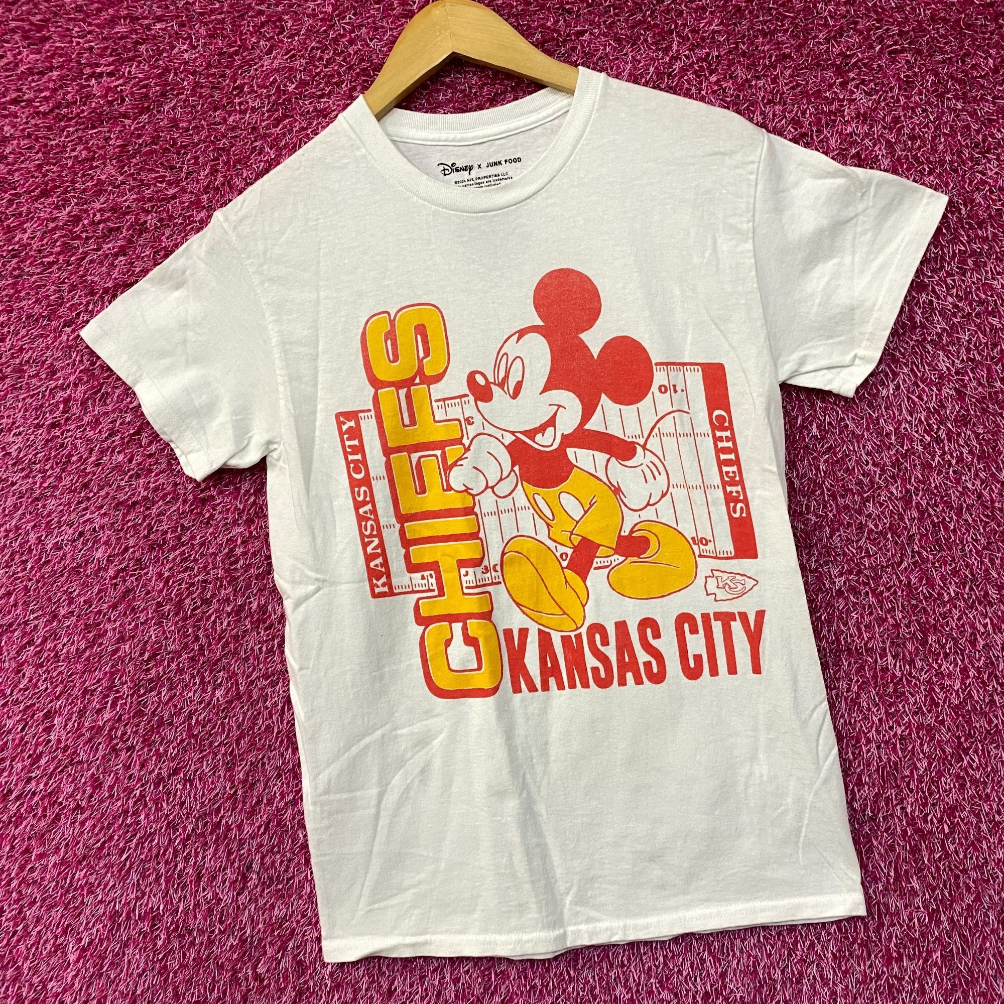 Disney Disney x Junk Food NFL Kansas City Chiefs Mickey Mouse Field Size US XS / EU 42 / 0 - 3 Thumbnail