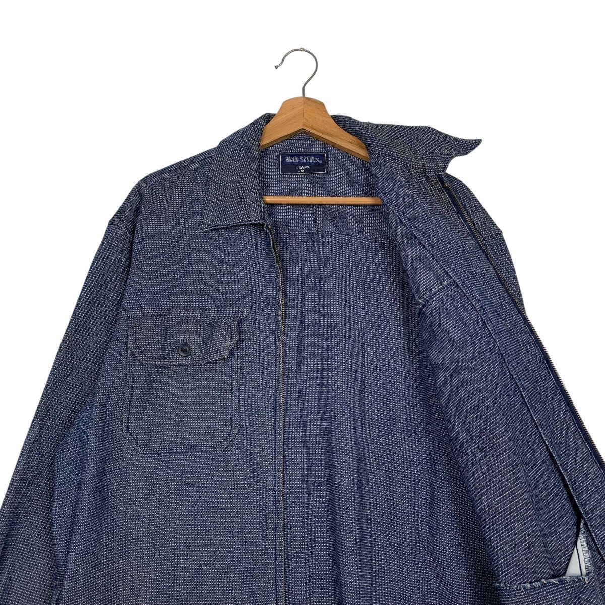 Japanese Brand Japanese Brand Nicole St Gilles Sashiko Indigo Jacket Size US M / EU 48-50 / 2 - 10 Thumbnail