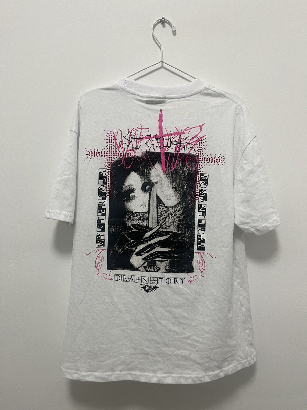 Drain Gang bladee martyr tour tshirt signed by yung sherman Size US L / EU 52-54 / 3 - 5 Thumbnail