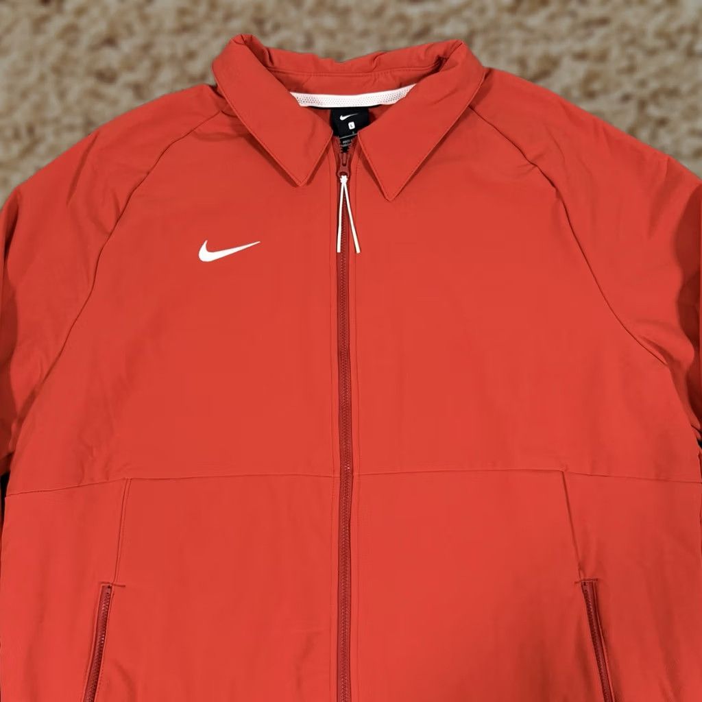 Nike Nike Therma Dri-Fit Athletic Jacket Full Zip Shirt Mens Large Red Size US L / EU 52-54 / 3 - 1 Thumbnail