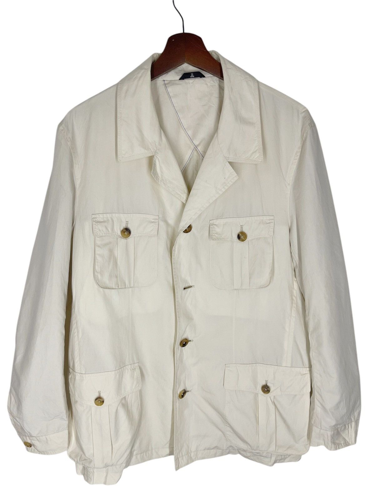 Designer × Lanvin × Vintage VINTAGE PATCHPOCKETS LIGHT JACKET LANVIN COLLECTION Size US M / EU 48-50 / 2 - 2 Thumbnail