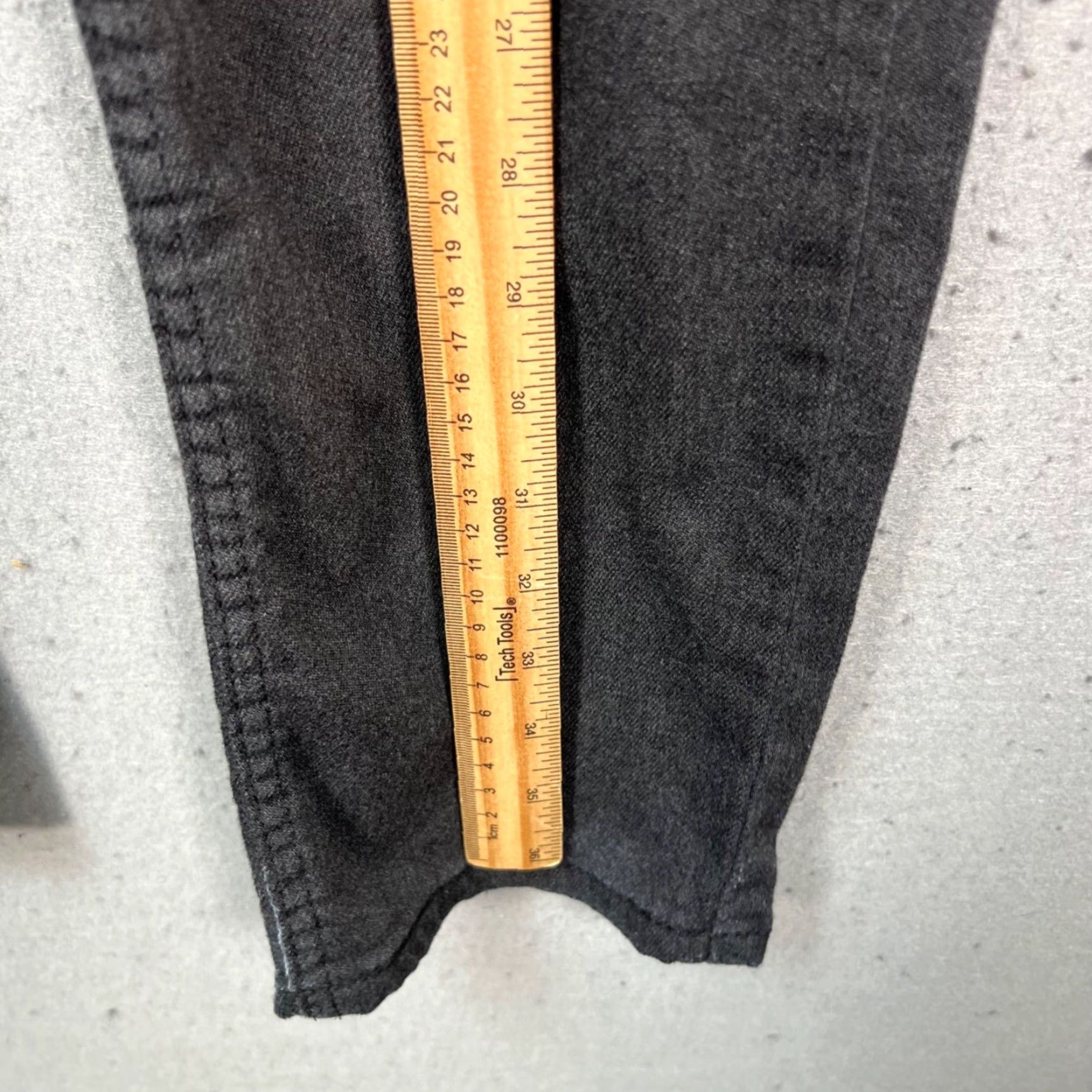 Levi's Levi's 511 Mens Size 30 x 28 Slim Fit Black Stretch Jeans Cotton Blend Denim Size US 30 / EU 46 - 7 Thumbnail