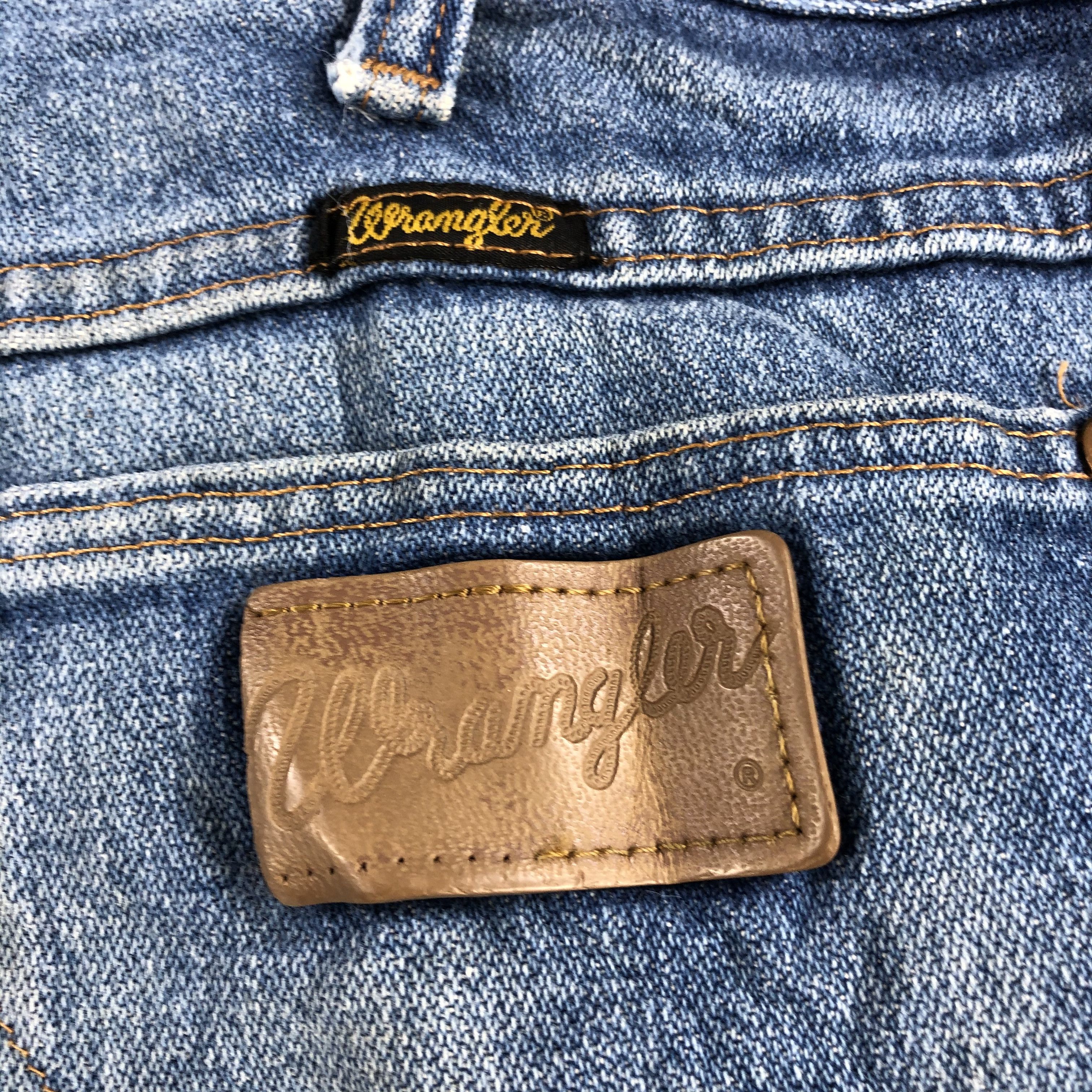 Vintage Vintage Blue Wash Wrangler Jeans-J2051 Size US 31 - 5 Thumbnail