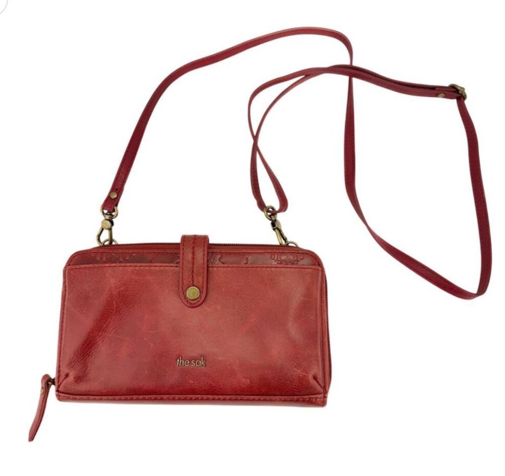 The Sak The Sak Iris Smart Phone Leather Crossbody Size ONE SIZE - 1 Thumbnail