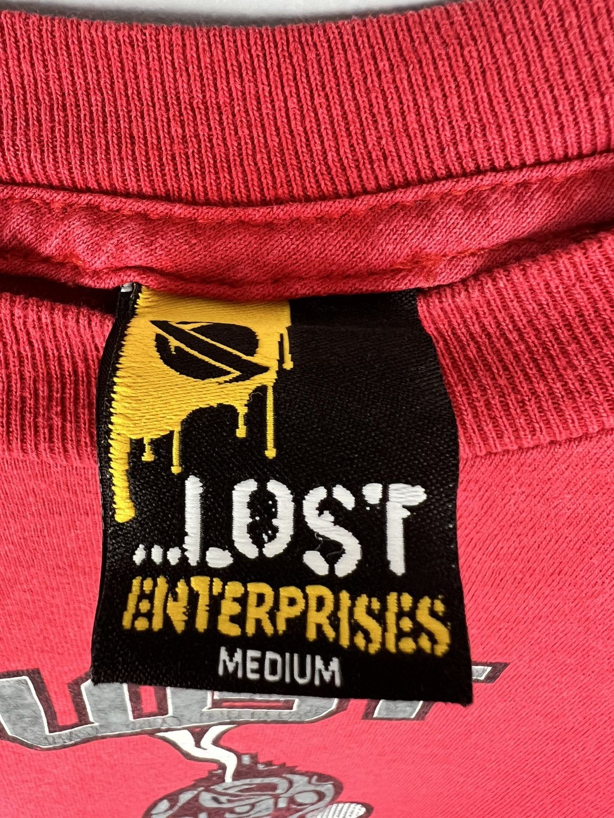 Lost Enterprises Lost Enterprises Gun Shot Logo Red T Shirt Size US M / EU 48-50 / 2 - 5 Thumbnail