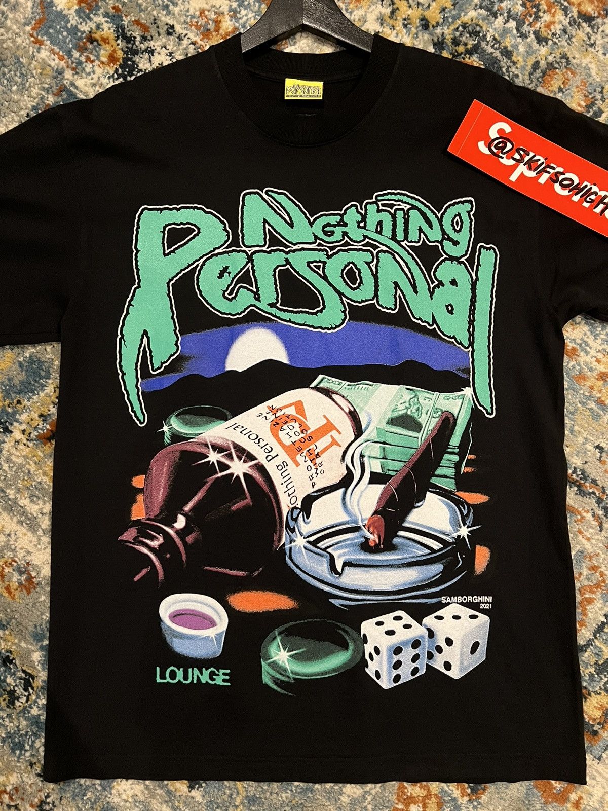 Designer × Other Nothing Personal Cigar Lounge Tee Size US M / EU 48-50 / 2 - 3 Thumbnail
