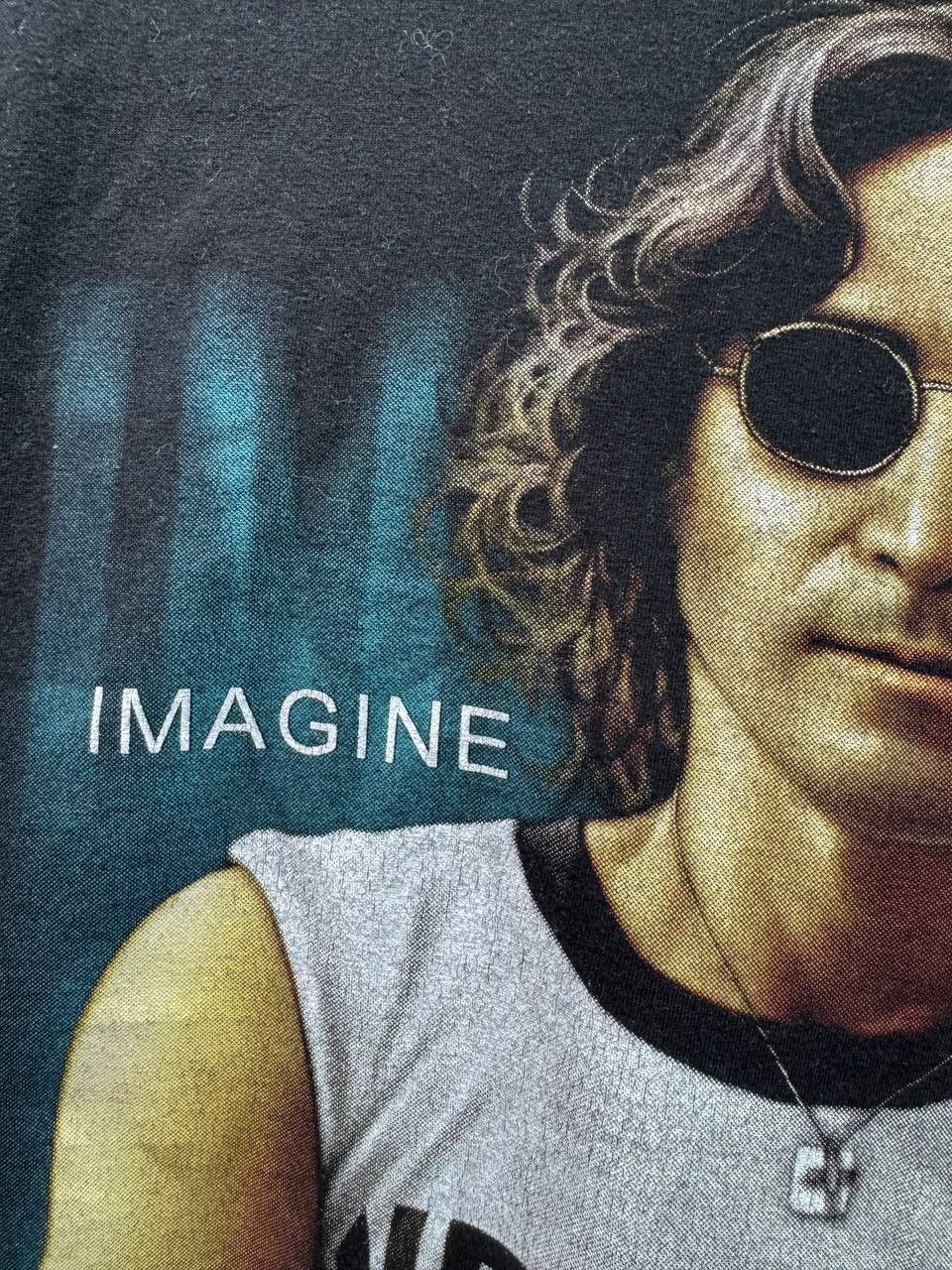Band Tees The Roxx Vintage 1990s JOHN LENNON Imagine T-Shirt Size US L / EU 52-54 / 3 - 5 Thumbnail