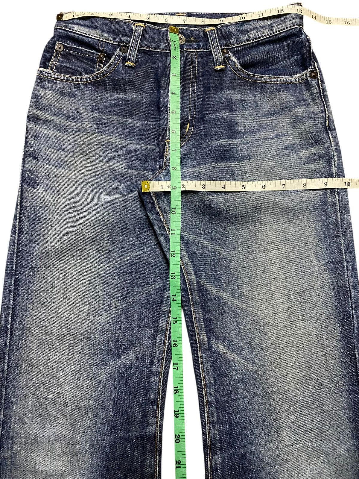 Edwin Vintage Japanese Brand Edwin Jeans Flare Bell Bottom Size 26" / US 2 / IT 38 - 10 Thumbnail