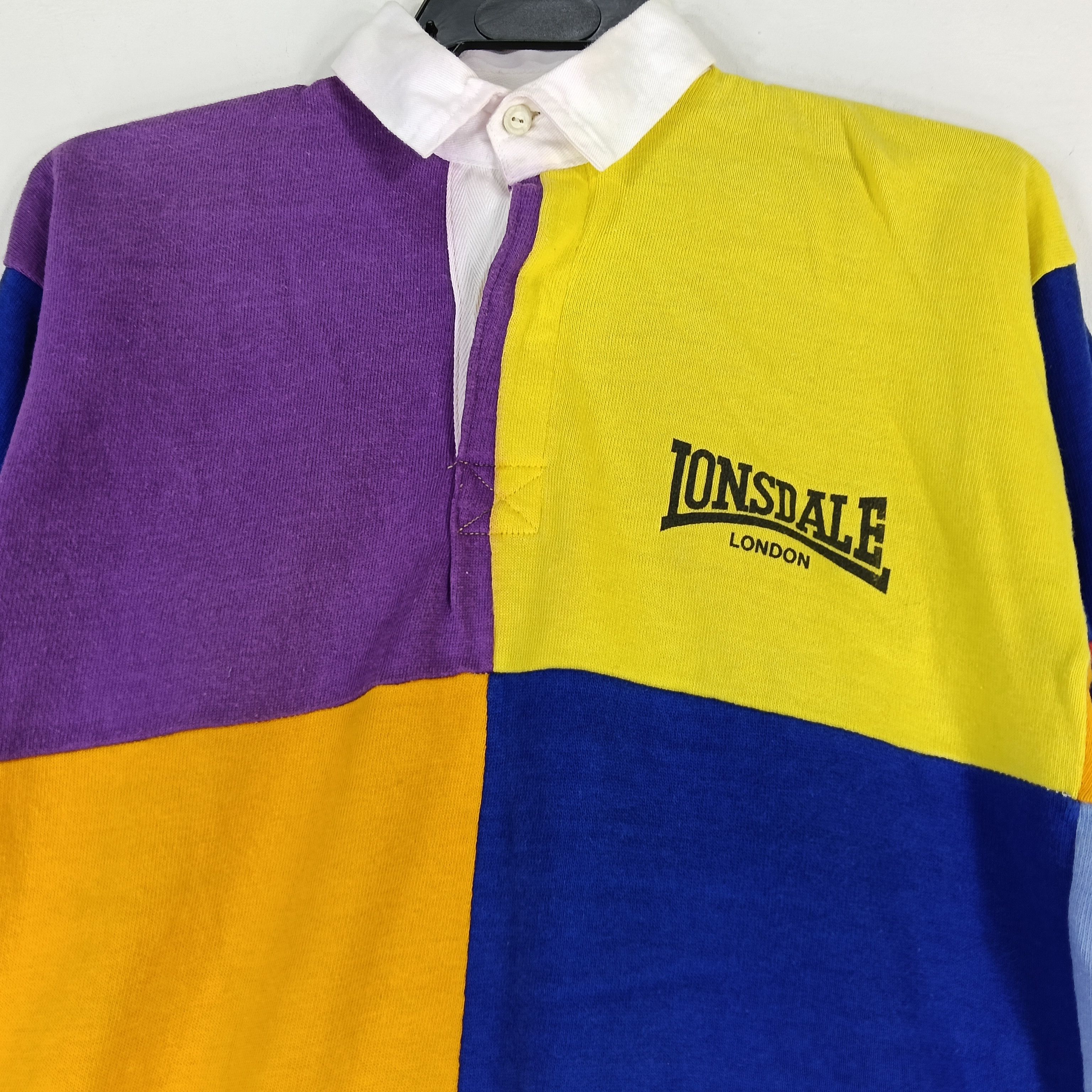 Lonsdale Vintage Lonsdale Rugby Polo Shirt Size US M / EU 48-50 / 2 - 6 Thumbnail