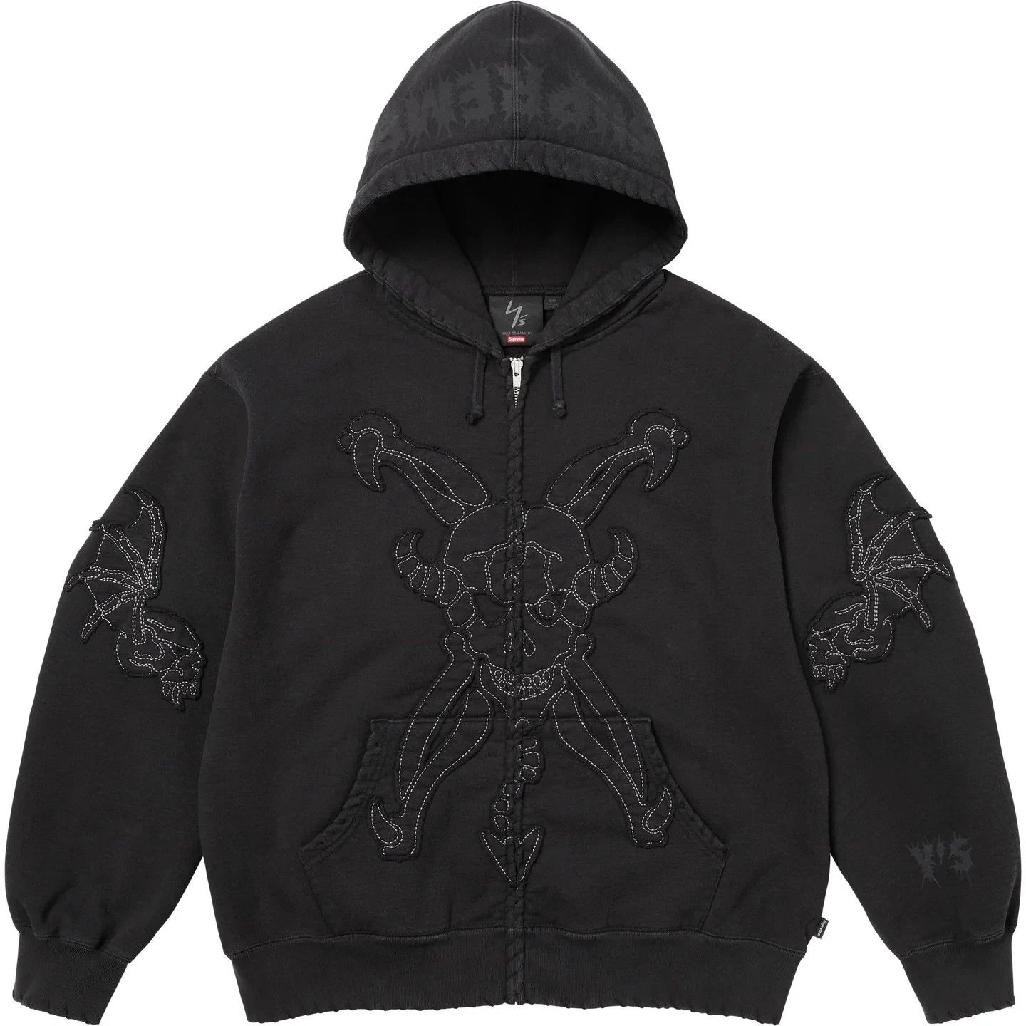 トップス IDGAF Zip Up Hooded Sweatshirt L Supreme IDGAF Zip Up Hooded Sweatshirt (FW25) - $168