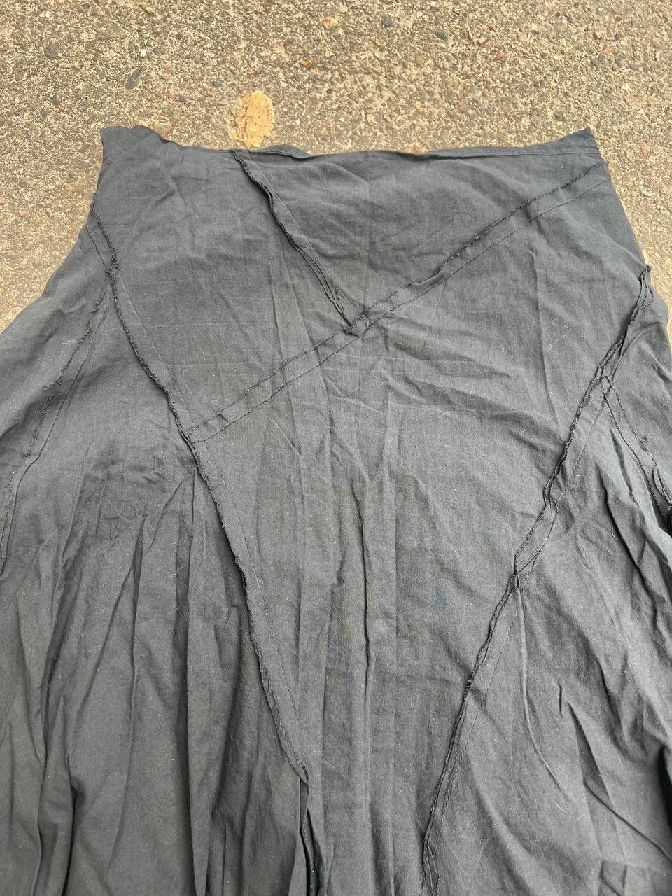 Designer × Japanese Brand × Vintage Vintage Asymmetrical Pleated y2k Skirt Wrap Size 26" / US 2 / IT 38 - 8 Thumbnail