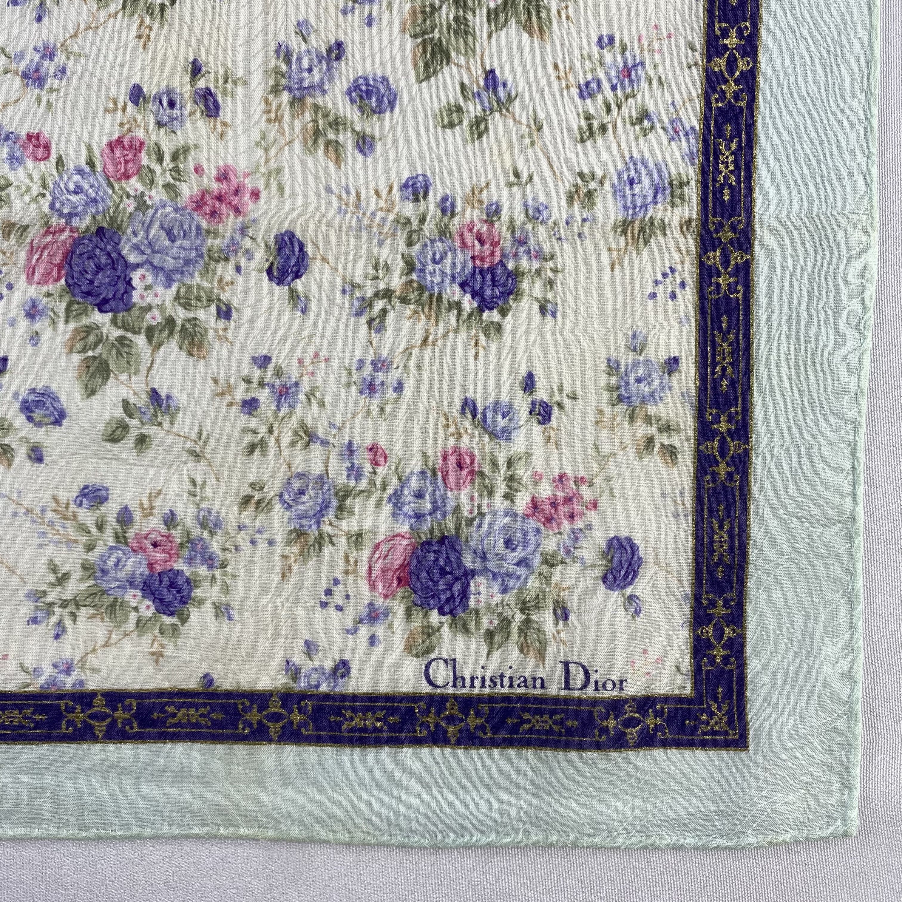Vintage Christian Dior Monsieur Handkerchief / Neckerchief-P1489 Size ONE SIZE - 3 Thumbnail