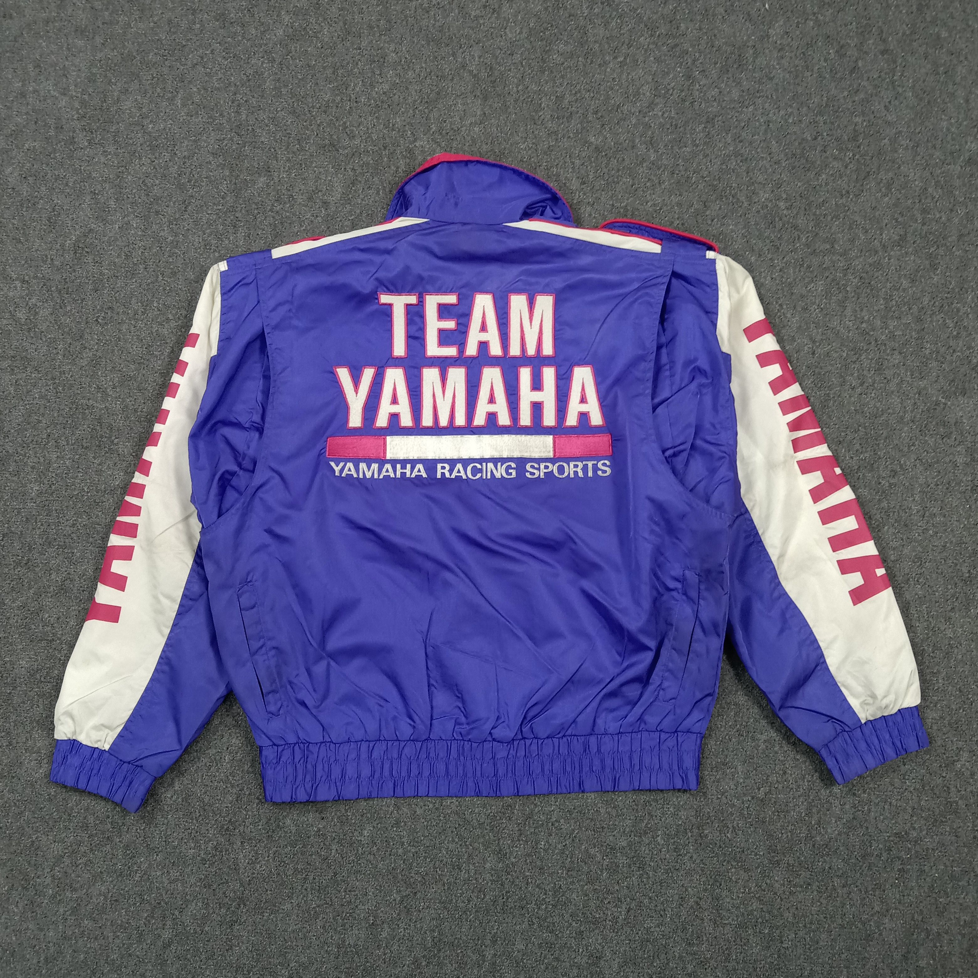 Yamaha 90's Retro Team YAMAHA Racing Motorsports Jacket C274N14 Size US L / EU 52-54 / 3 - 12 Thumbnail