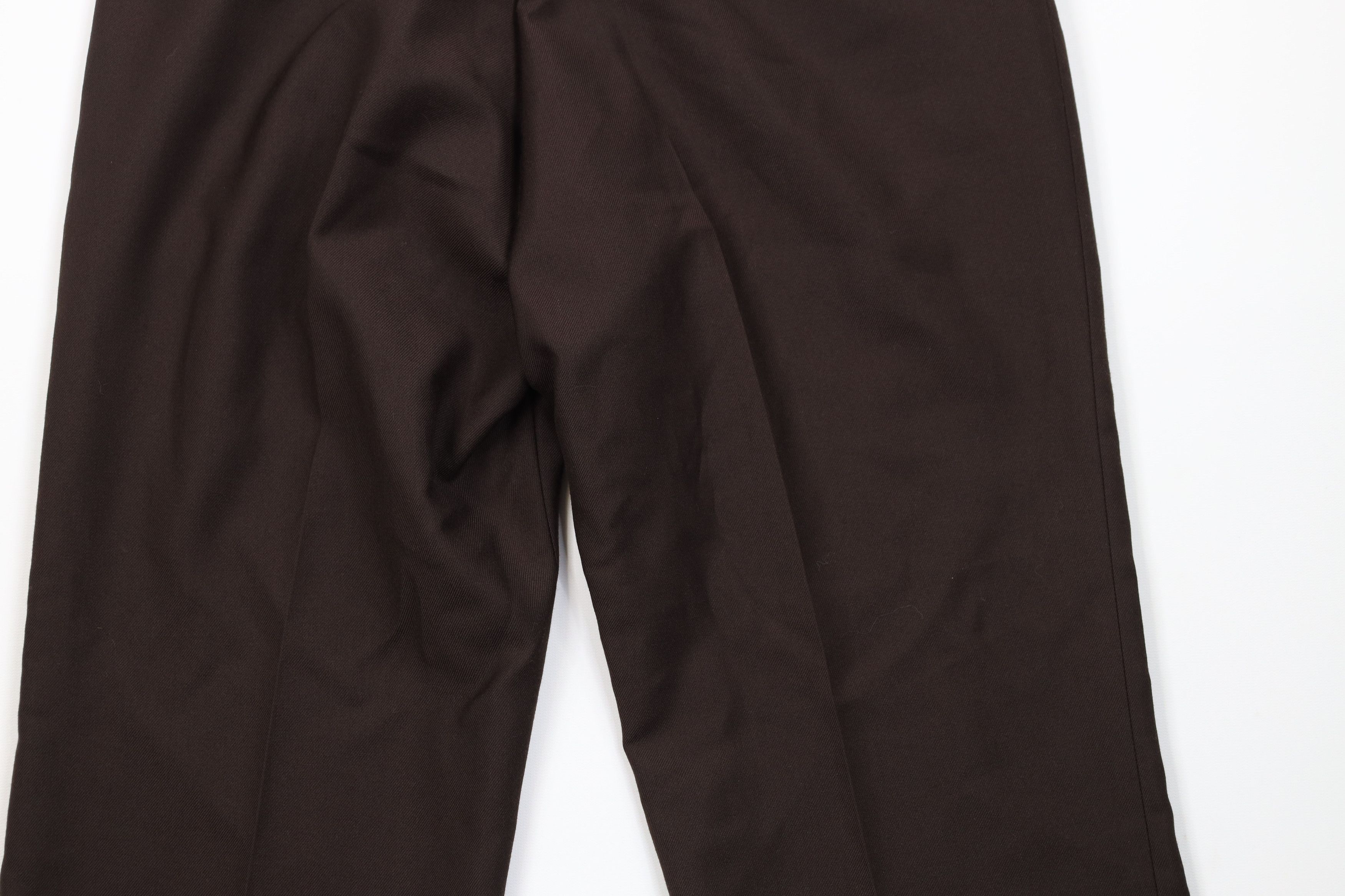 Vintage Vintage 70s Streetwear Flared Wide Leg Chino Pants Brown USA Size US 30 / EU 46 - 10 Thumbnail