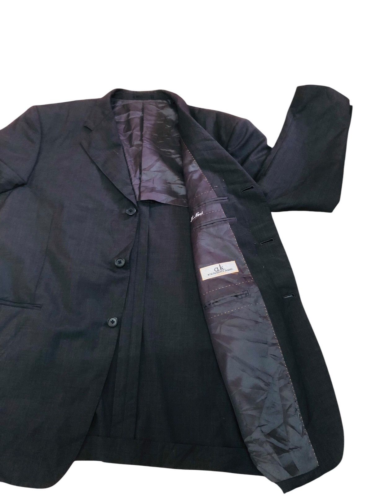 Japanese Brand × Kensho Abe Kensho Abe suit / blazer Size 40L - 7 Thumbnail