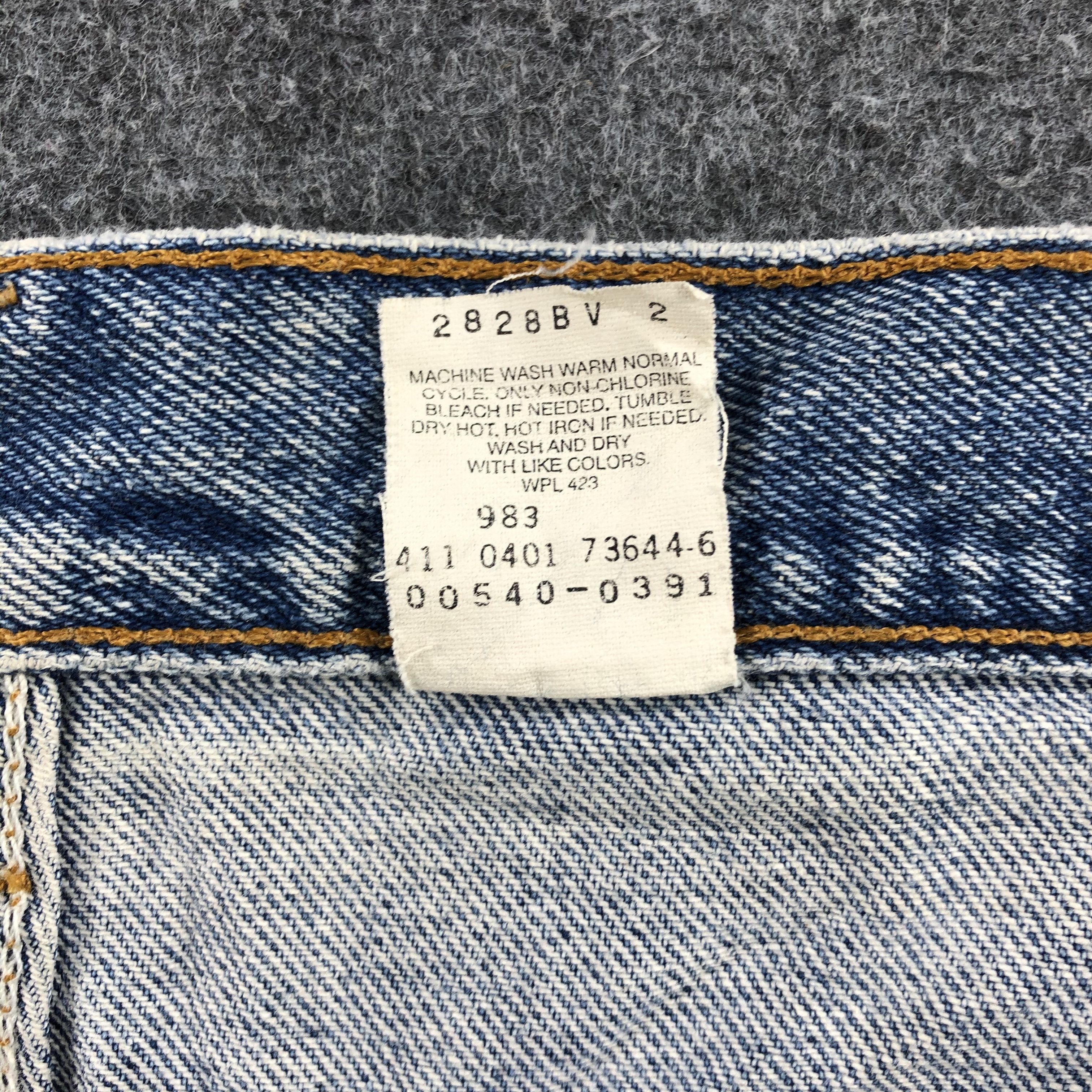 Levi's Vintage Levi's 540 Jeans Cropped Denim KJ435 Size US 32 / EU 48 - 12 Thumbnail
