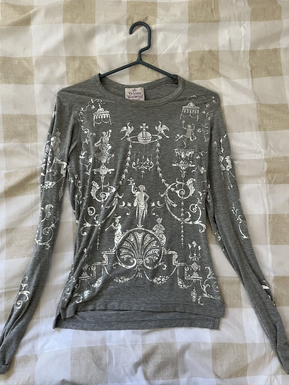 Vivienne Westwood Vivienne Westwood vintage grey/silver long sleeve detailed Size XS / US 0-2 / IT 36-38 - 1 Thumbnail