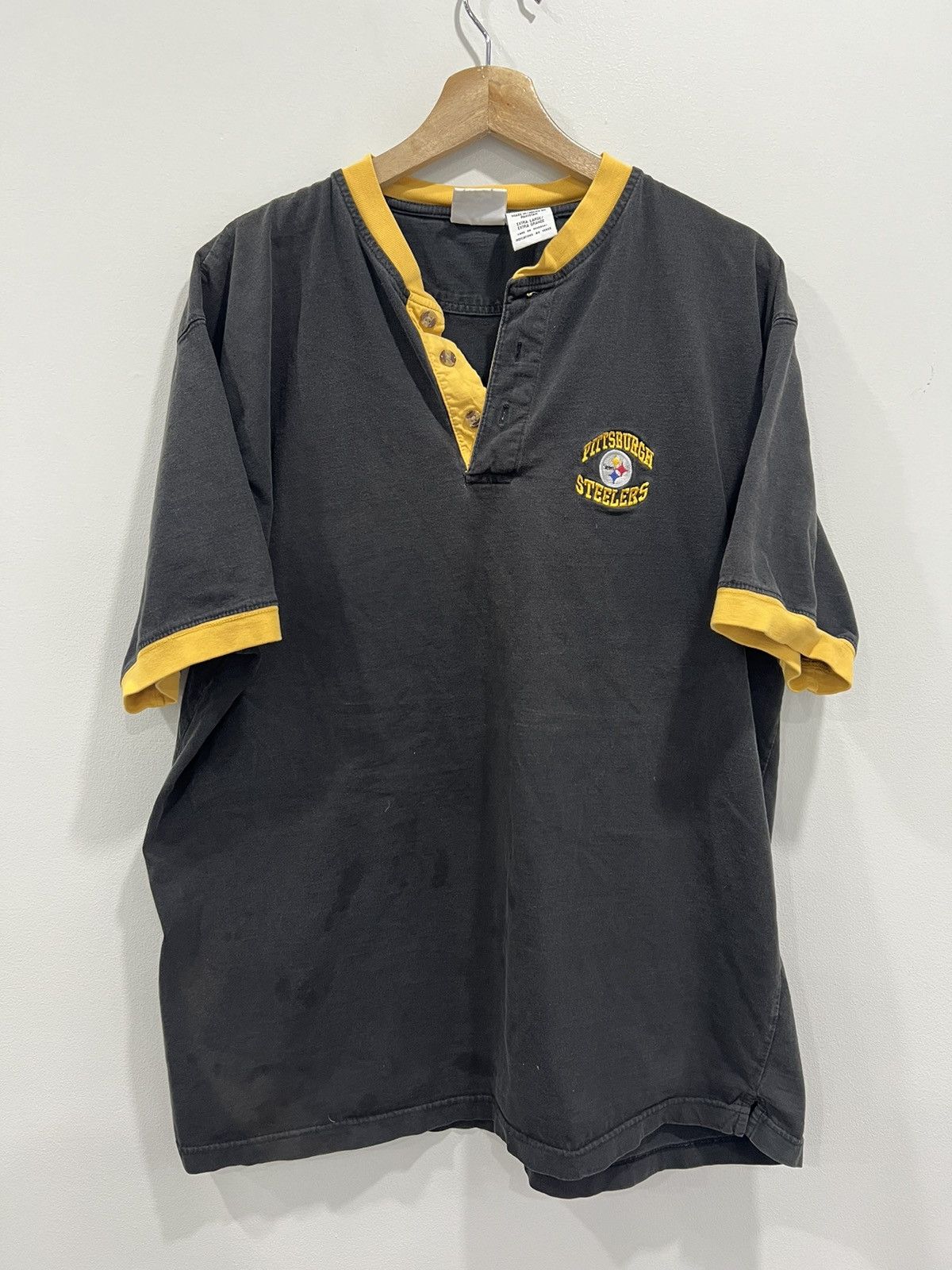 Vintage Vintage Pittsburgh Steelers Tee Shirt Size US XL / EU 56 / 4 - 1 Thumbnail