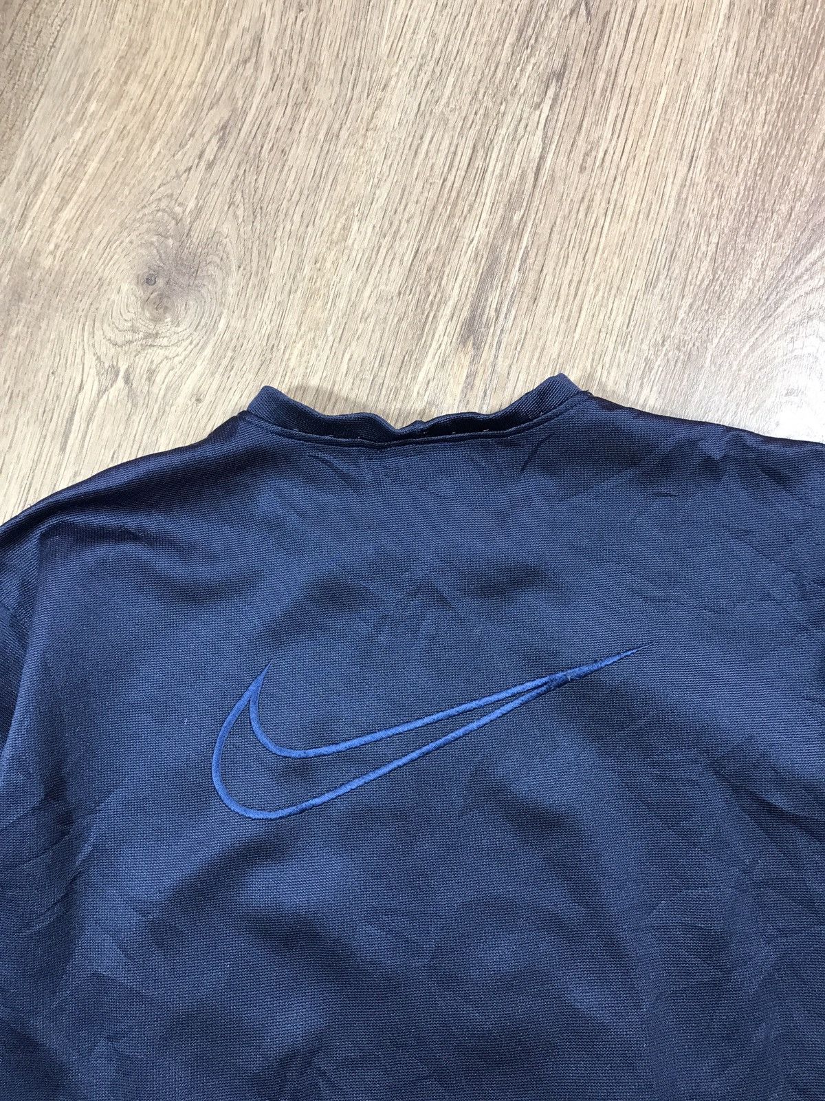 Nike × Vintage Nike Vintage 1/3 Zip Sweatshirt 90s Center Logo Size US M / EU 48-50 / 2 - 14 Thumbnail
