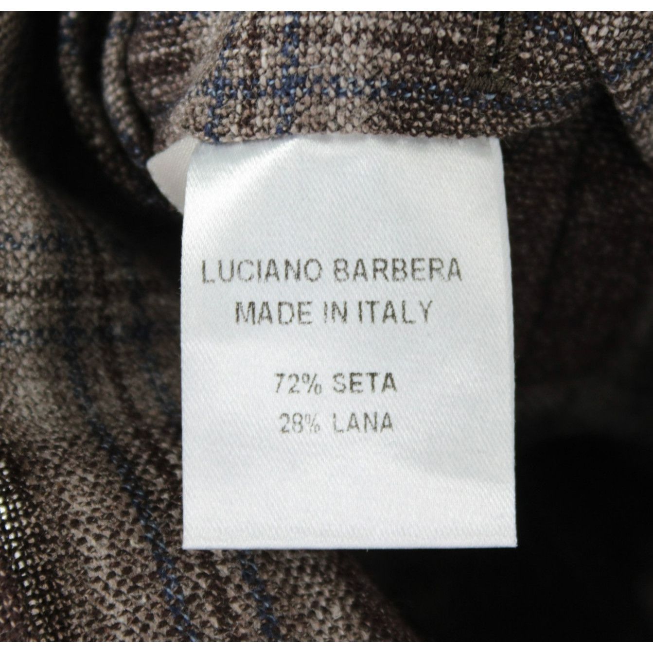 Luciano Barbera Luciano Barbera Sport Coat Size 42 US in Brown Size 42R - 9 Thumbnail