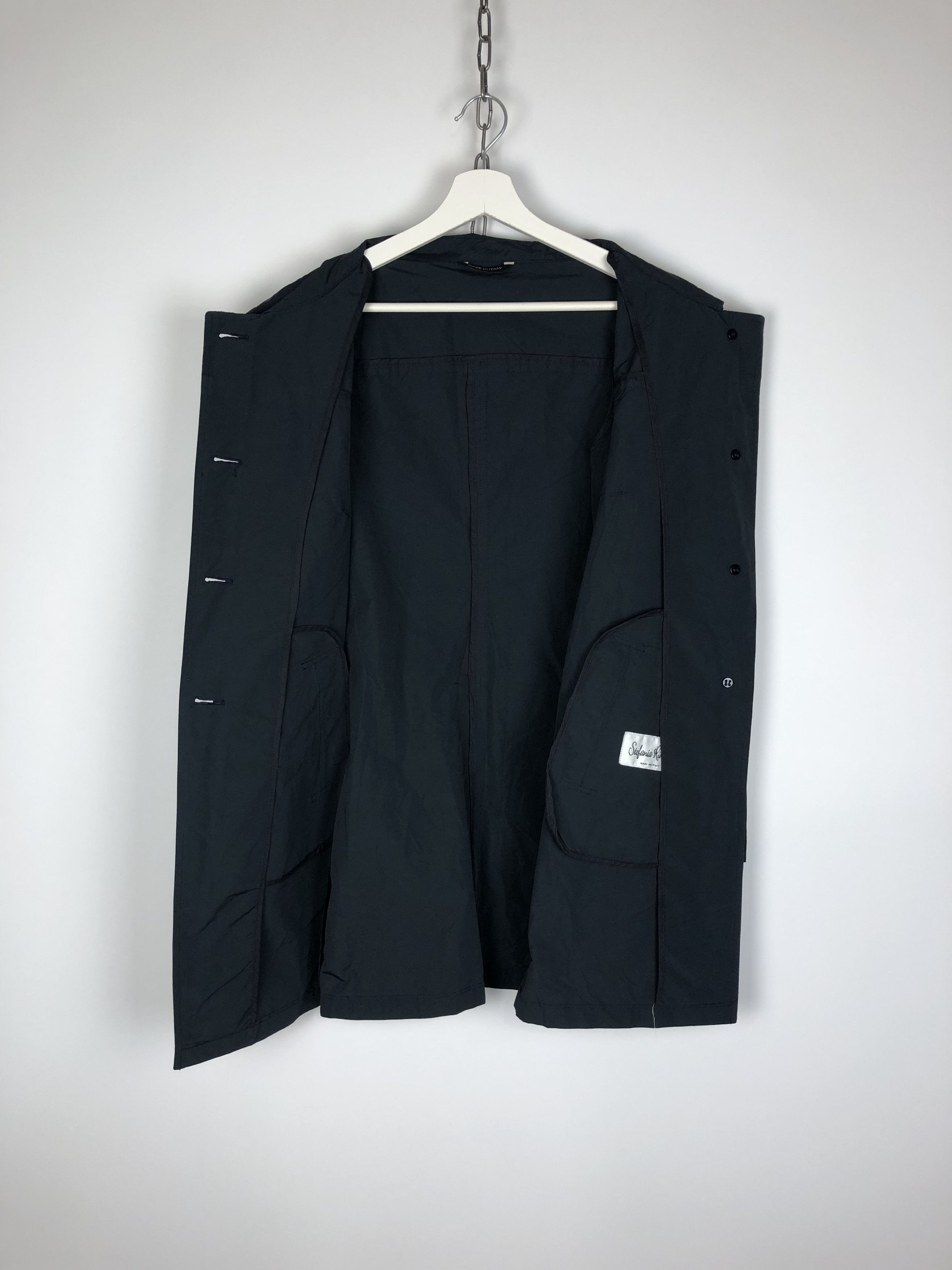 Other Stefania Rinaldi Trench Coat Jacket Blue size 42 Size M / US 6-8 / IT 42-44 - 8 Thumbnail