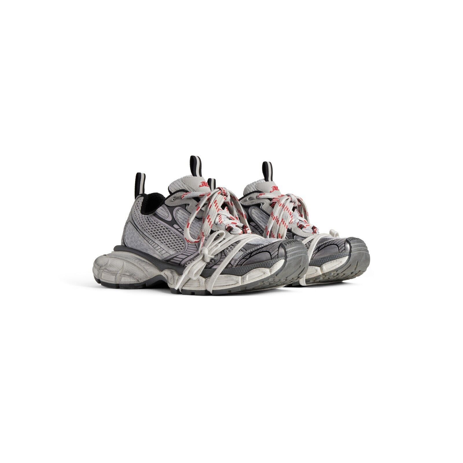 BALENCIAGA 3XL Men's G/W/R New Auth Sneakers