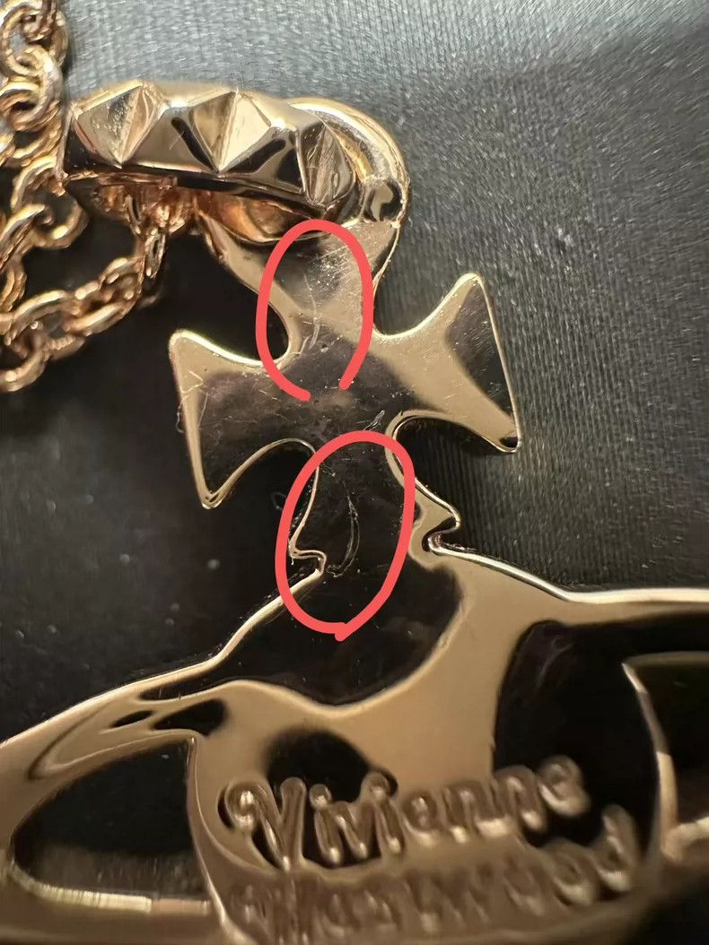 Vivienne Westwood Vivienne Westwood The Saturn necklace Size ONE SIZE - 6 Thumbnail
