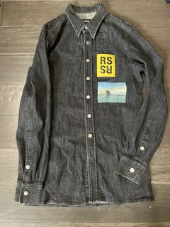 Raf Simons Patch Shirt | Grailed