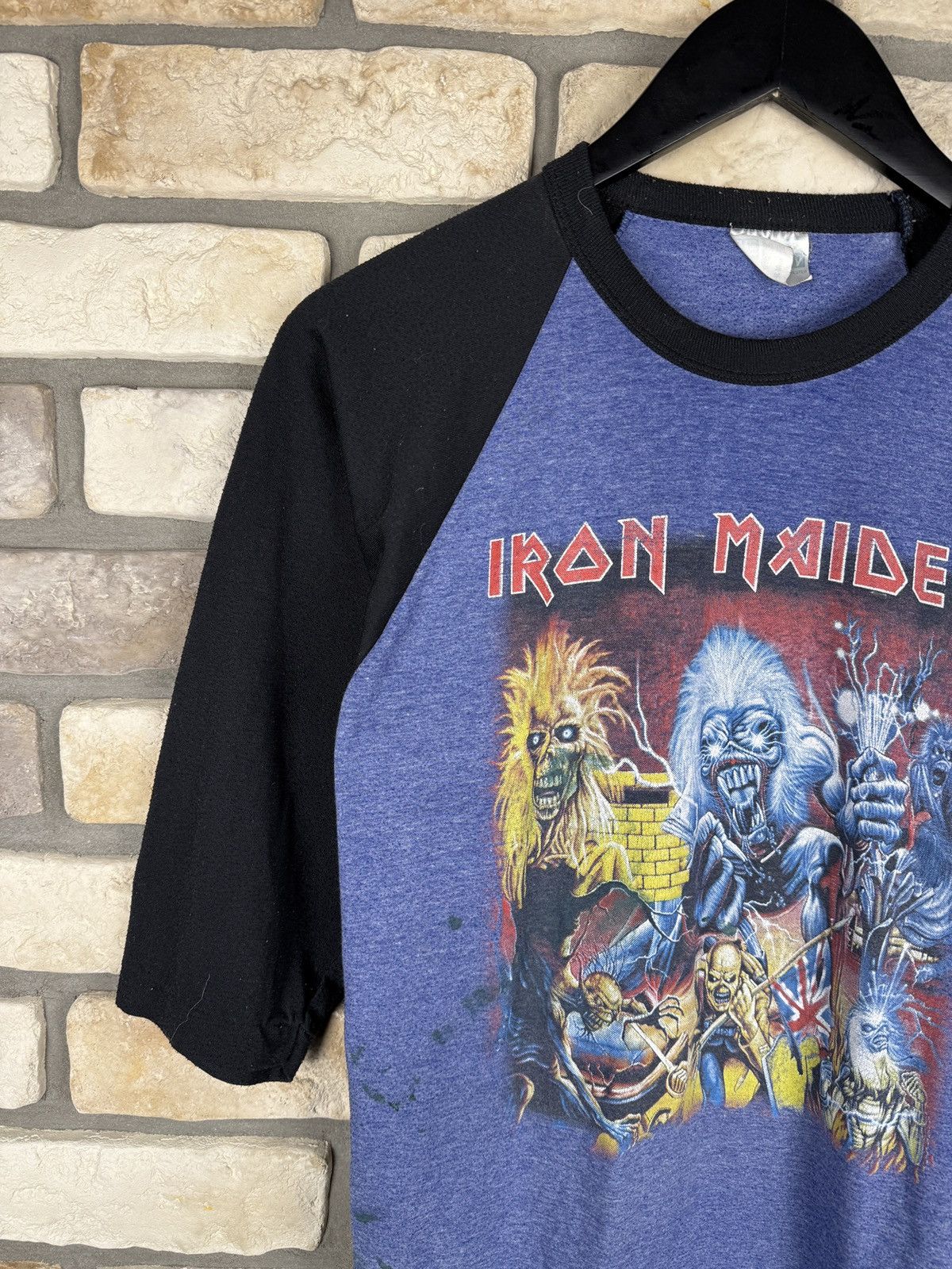 Iron Maiden × Vintage Very rare vintage 1990-s Iron maiden longsleeve Size S / US 4 / IT 40 - 5 Thumbnail