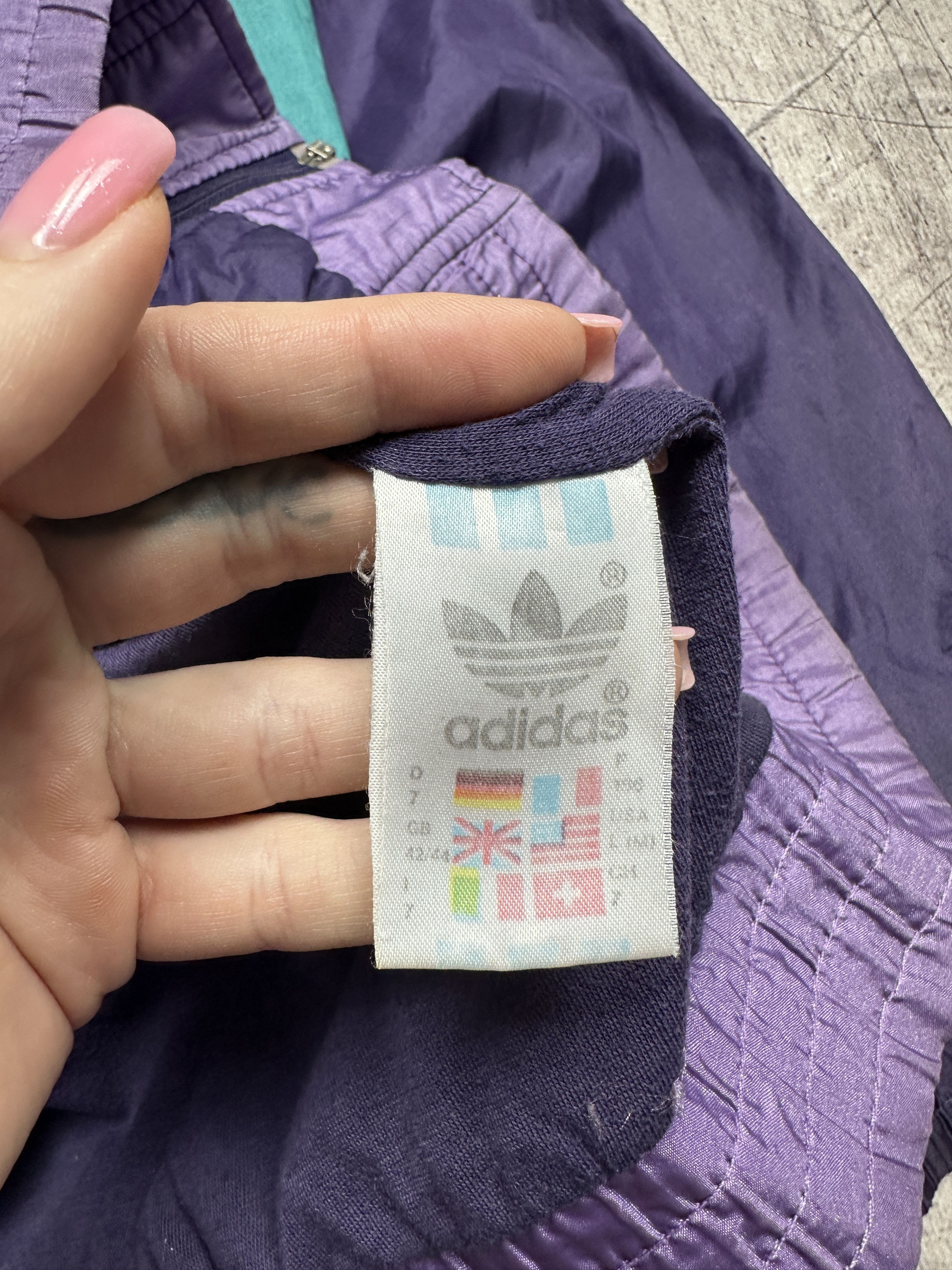 Adidas Adidas Vintage Mens Nylon Track Top Jacket Size US XL / EU 56 / 4 - 8 Thumbnail