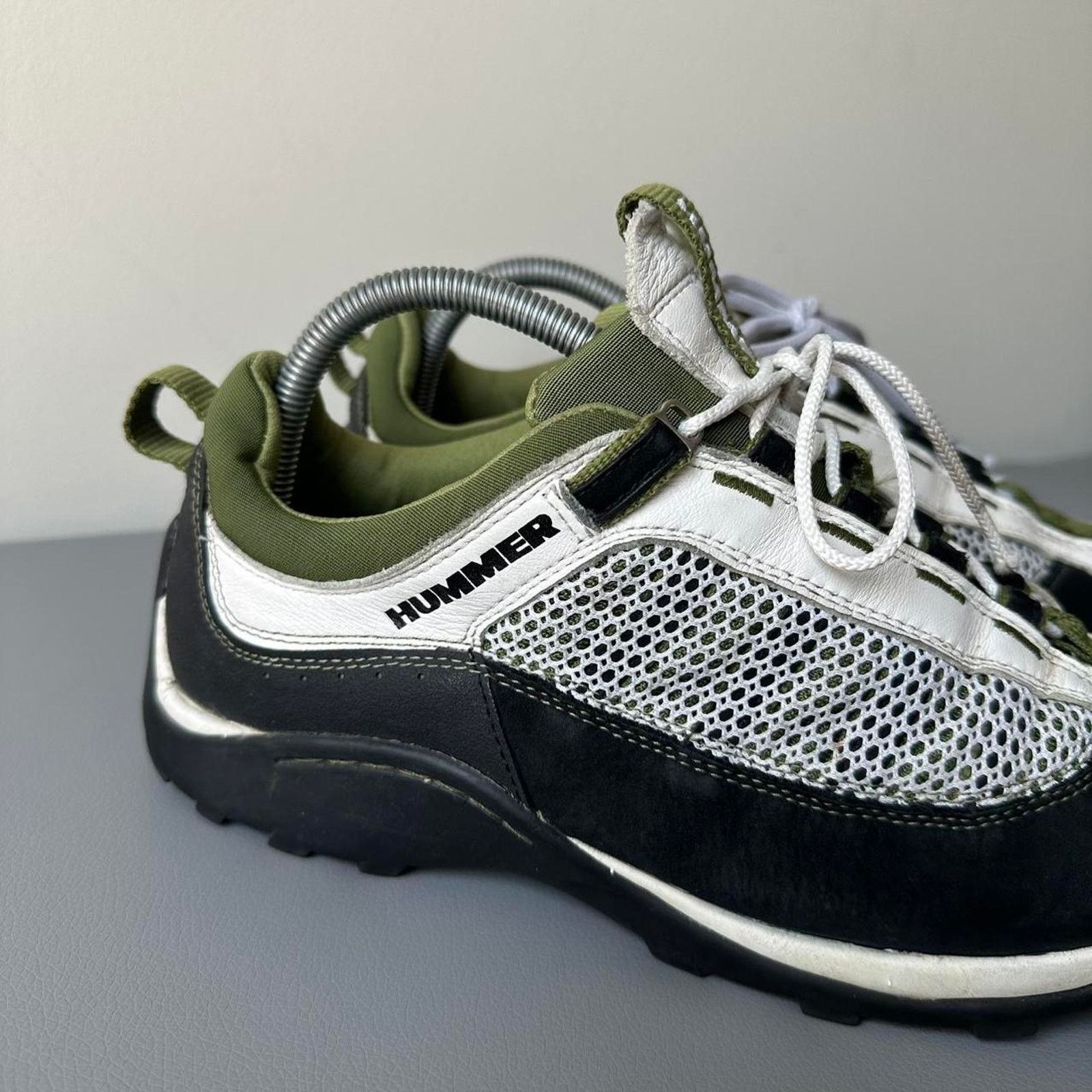 Other × Vintage Vintage Green Hummer Truck Car Low Top Sporty Sneaker Shoe Size US 8 / EU 41 - 2 Thumbnail
